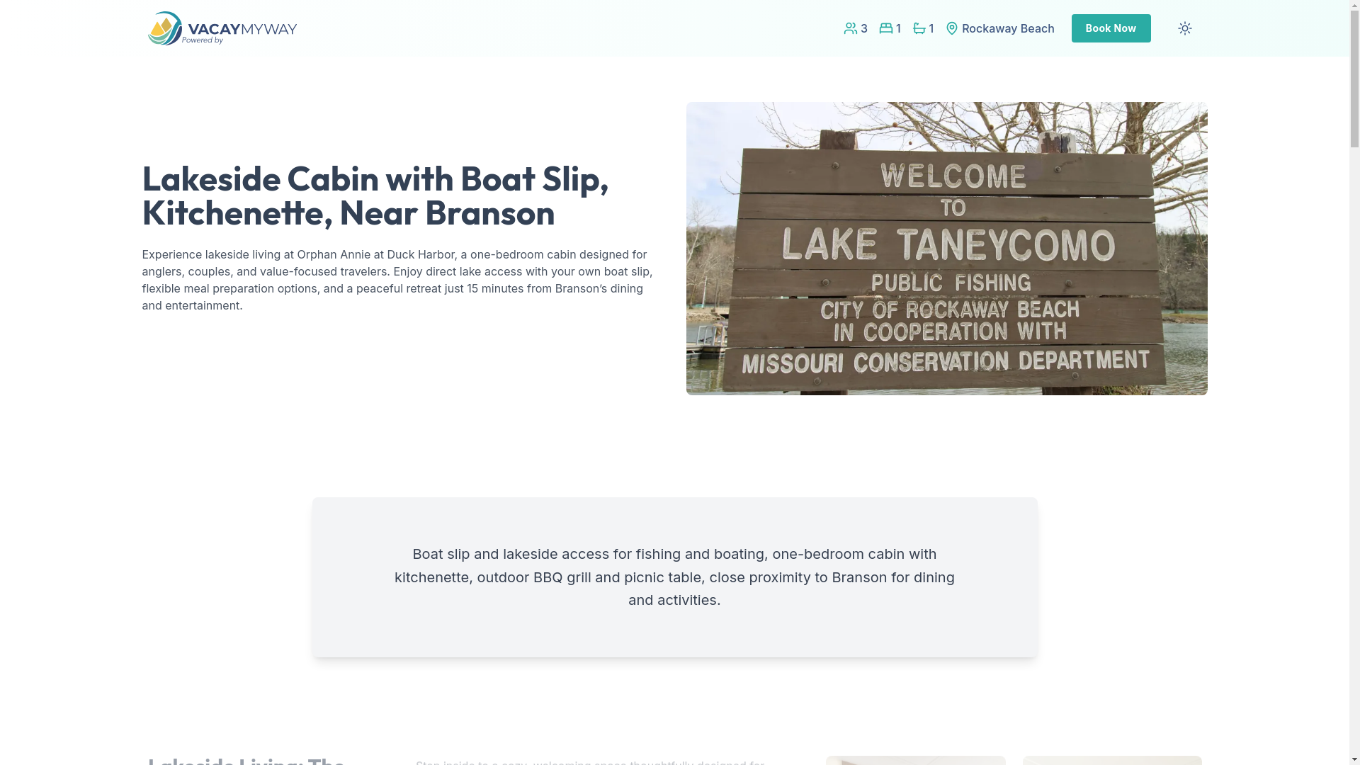 website screenshot of https://slipdock.camp/