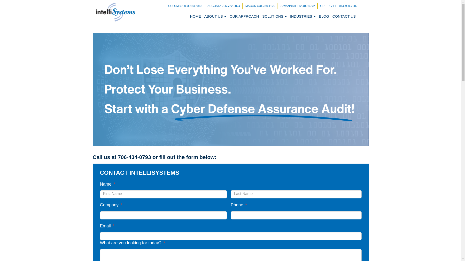 website screenshot of https://cyberriskhunters.com/