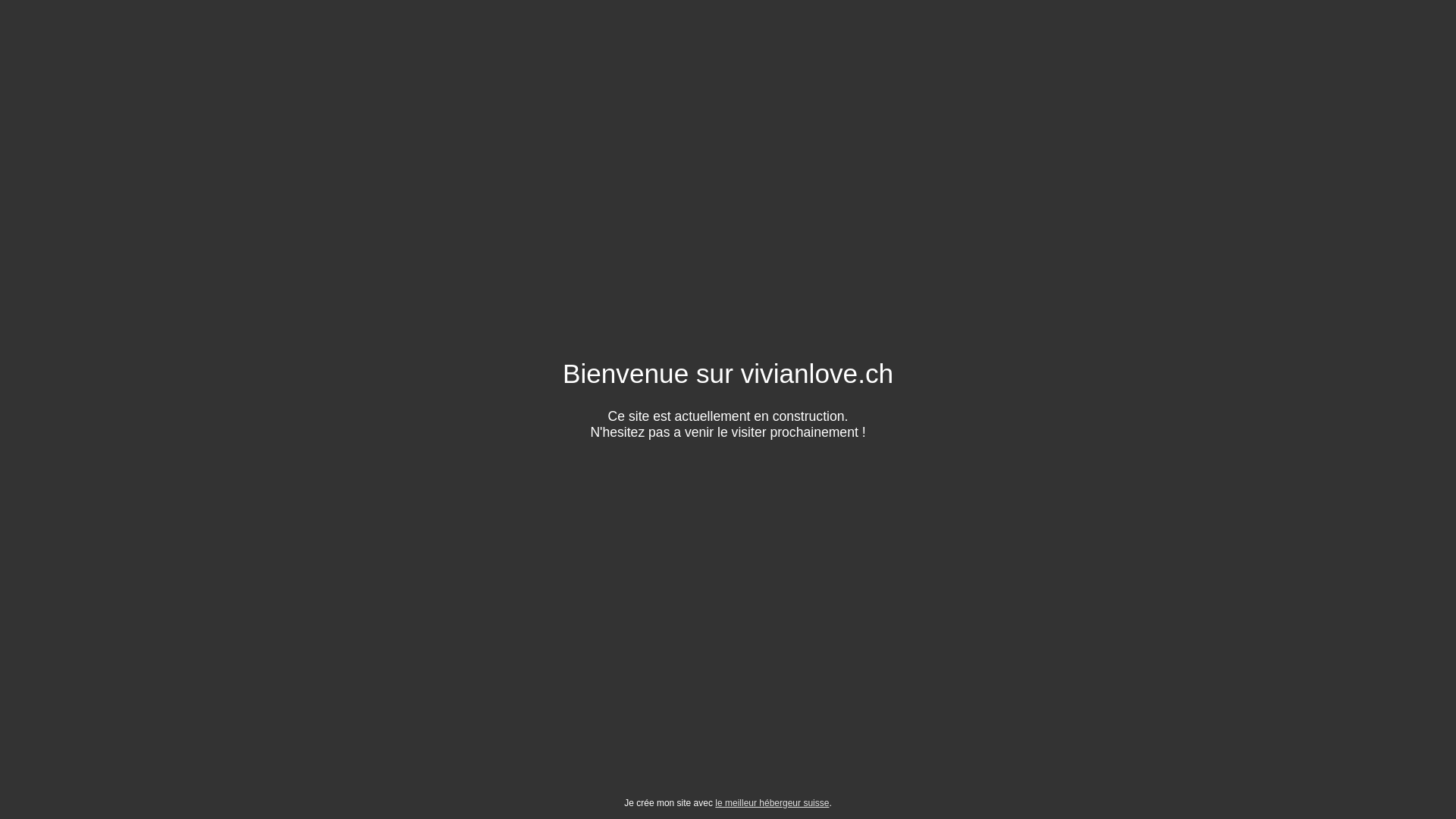 website screenshot of https://vivianlove.ch/
