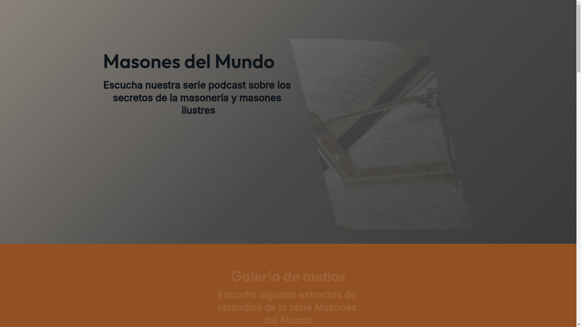 website screenshot of https://masonesdelmundo.es/