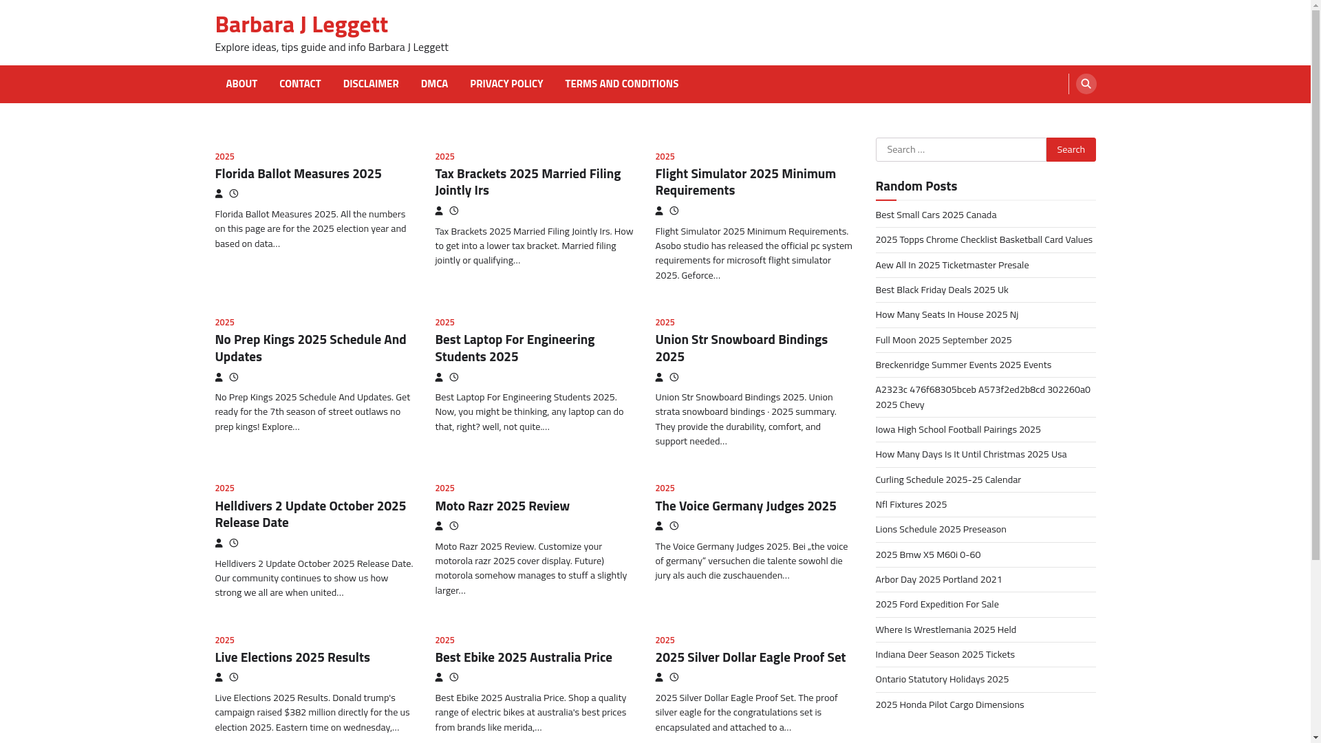 website screenshot of https://barbarajleggettj.pages.dev/