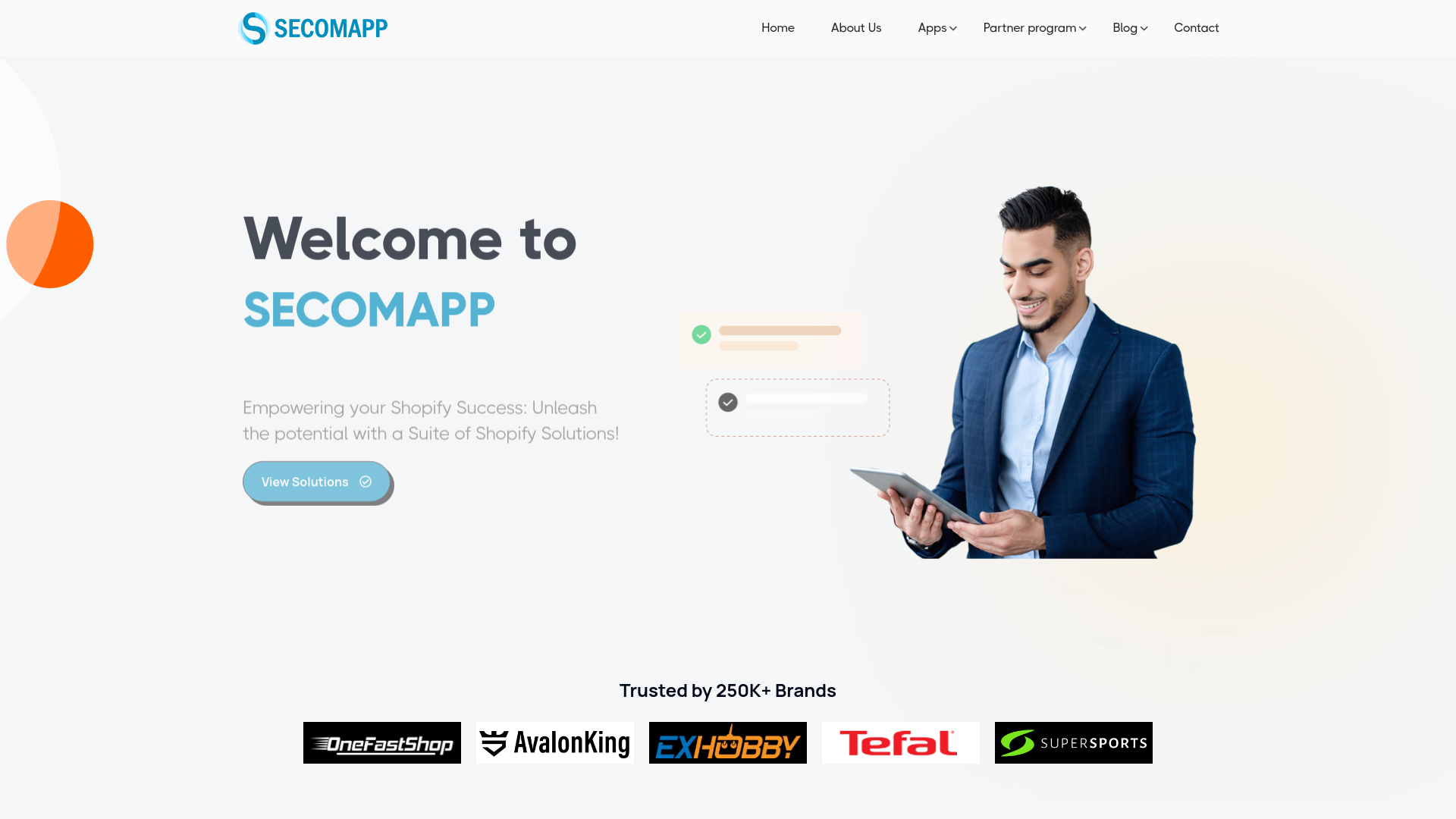 website screenshot of https://cdn.secomapp.com