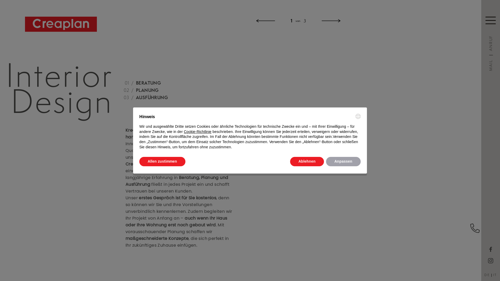 website screenshot of https://creaplan.pages.dev/