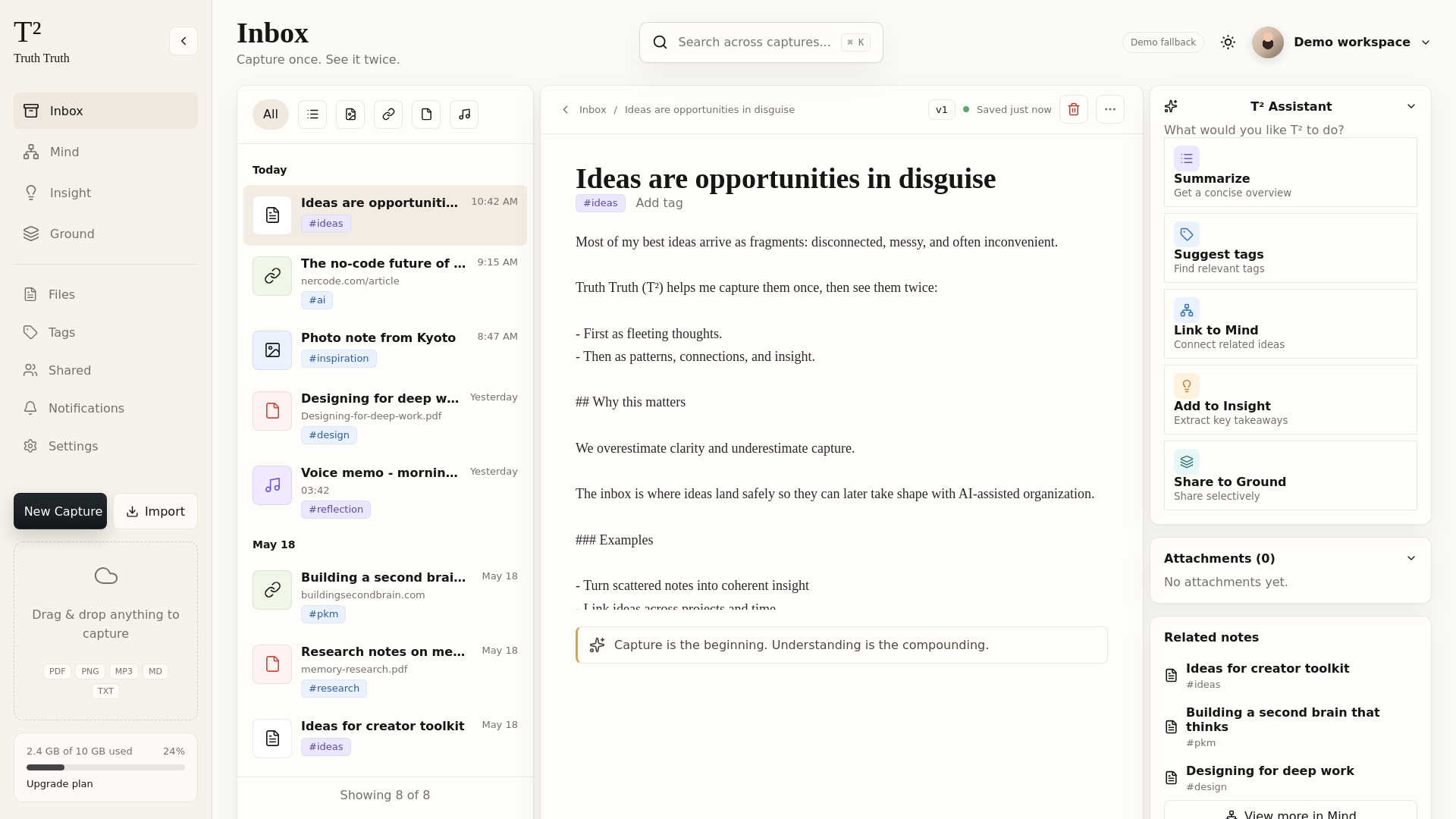website screenshot of https://truth-truth-web-workspace.pages.dev/