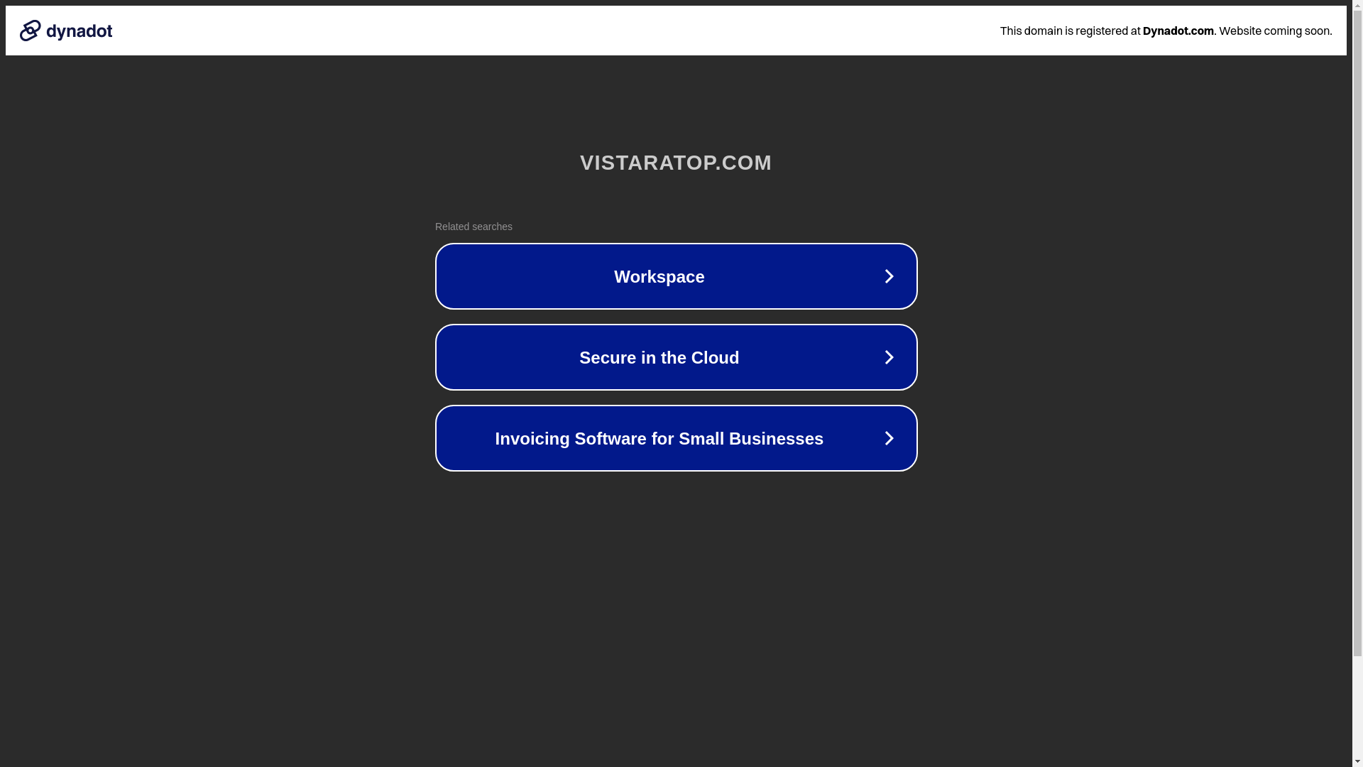 website screenshot of https://vistaratop.com/