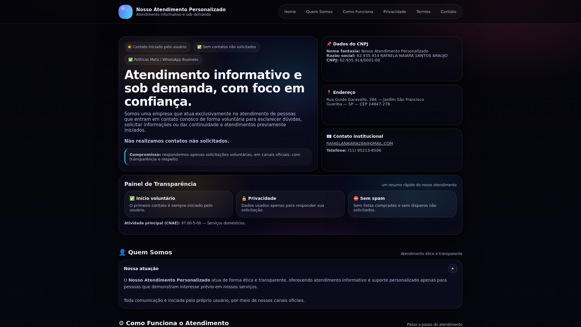 website screenshot of https://nossoatendimentopersonalizado.pages.dev/