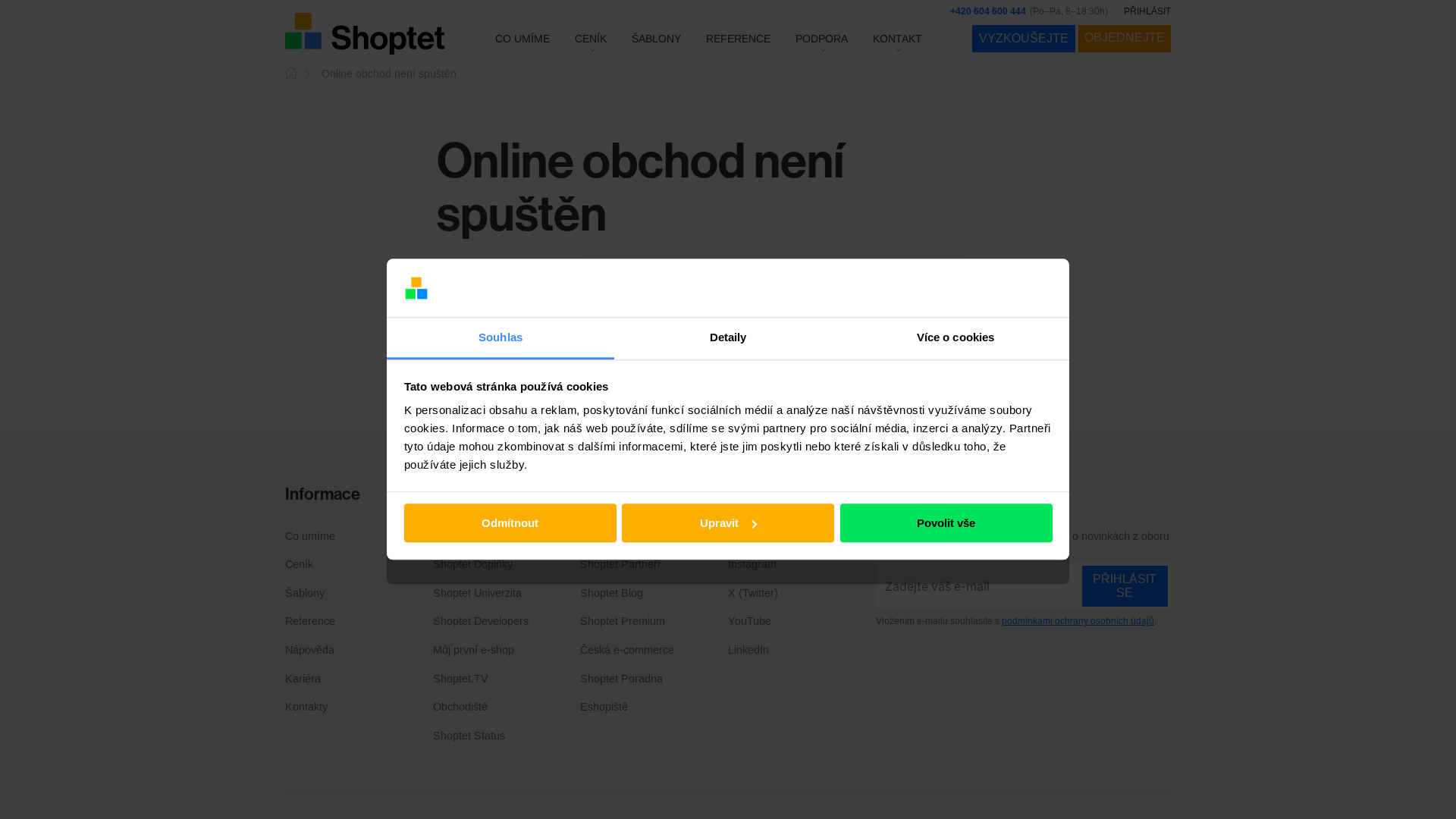 website screenshot of https://chabrycity.cz/