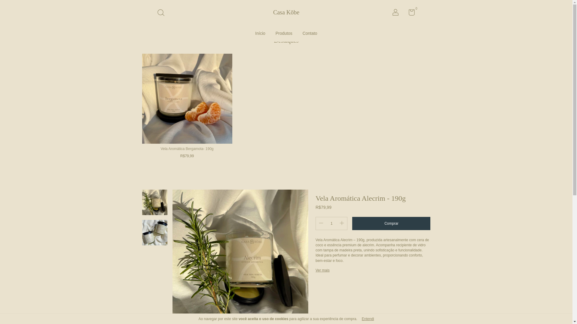 website screenshot of https://casakobe.com.br/