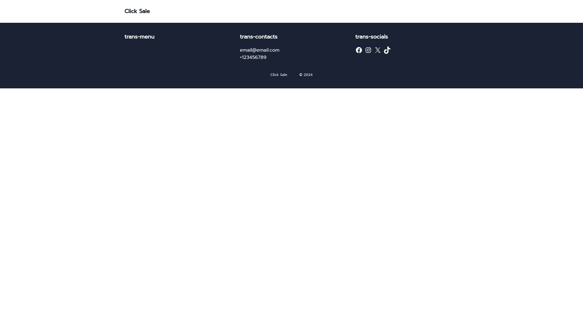 website screenshot of https://souzasale.com/