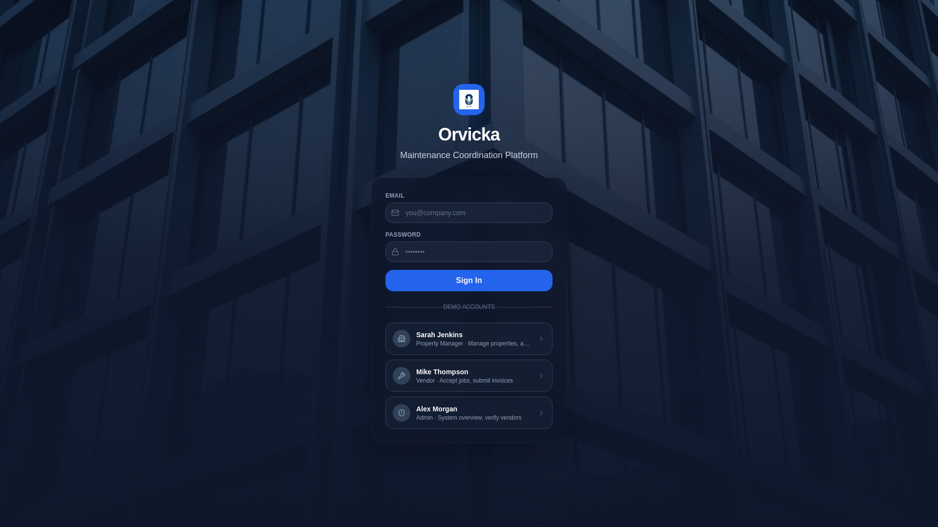 website screenshot of https://orvicka.com/