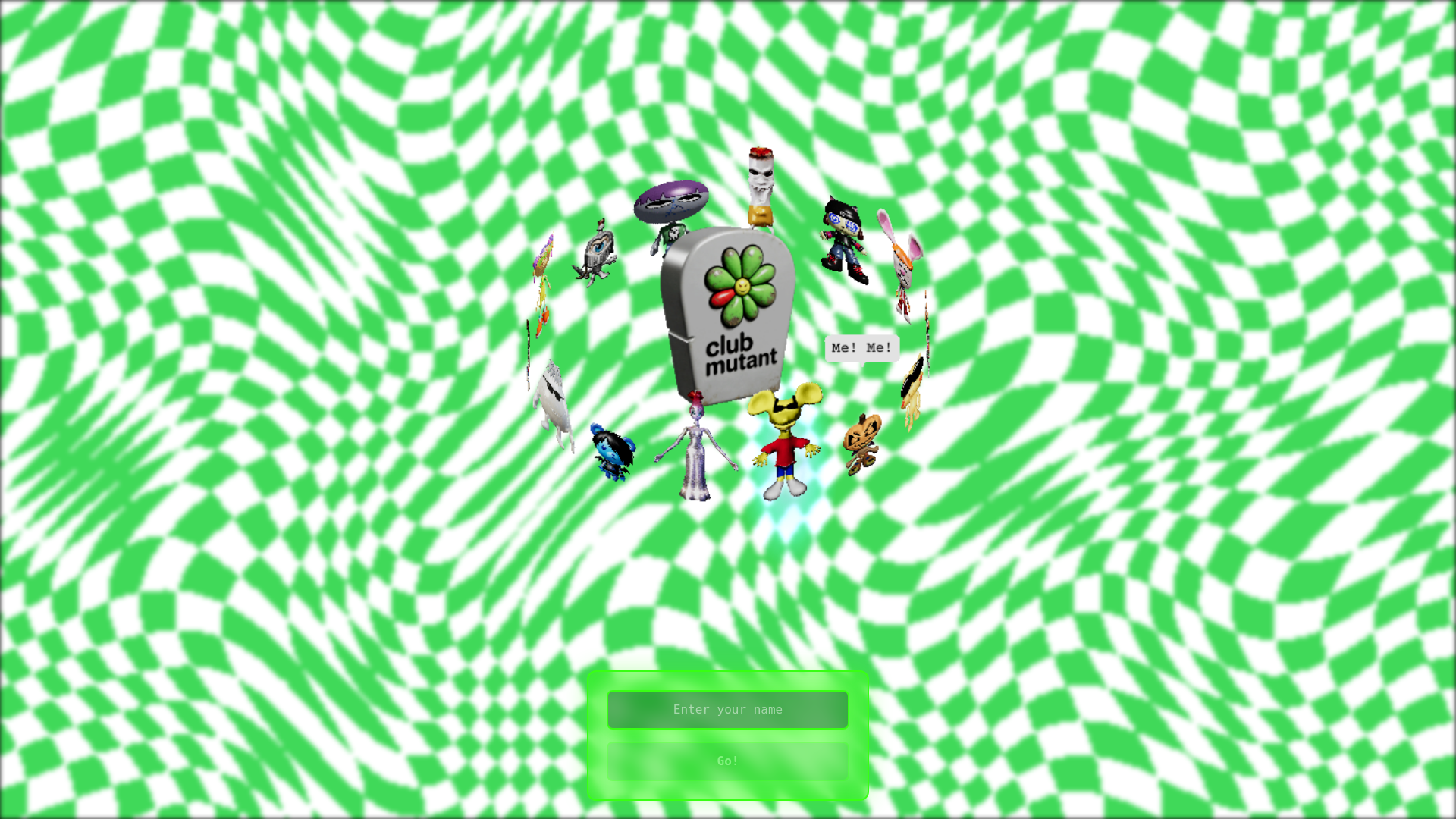 website screenshot of https://club-mutant.pages.dev/