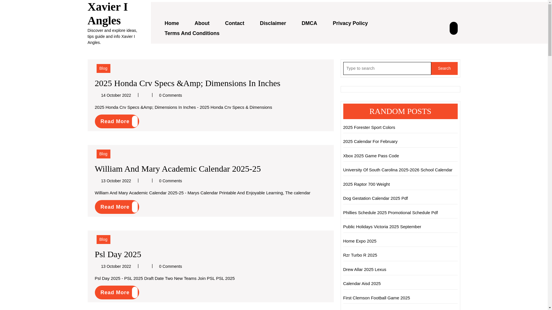 website screenshot of https://xavieriangles.pages.dev/