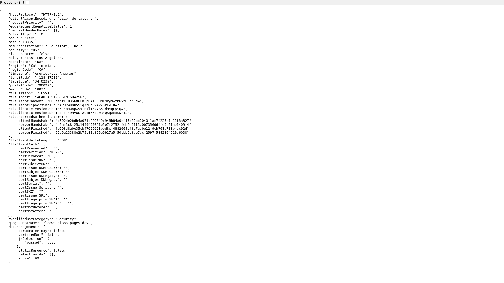 website screenshot of https://laowangi888.pages.dev/