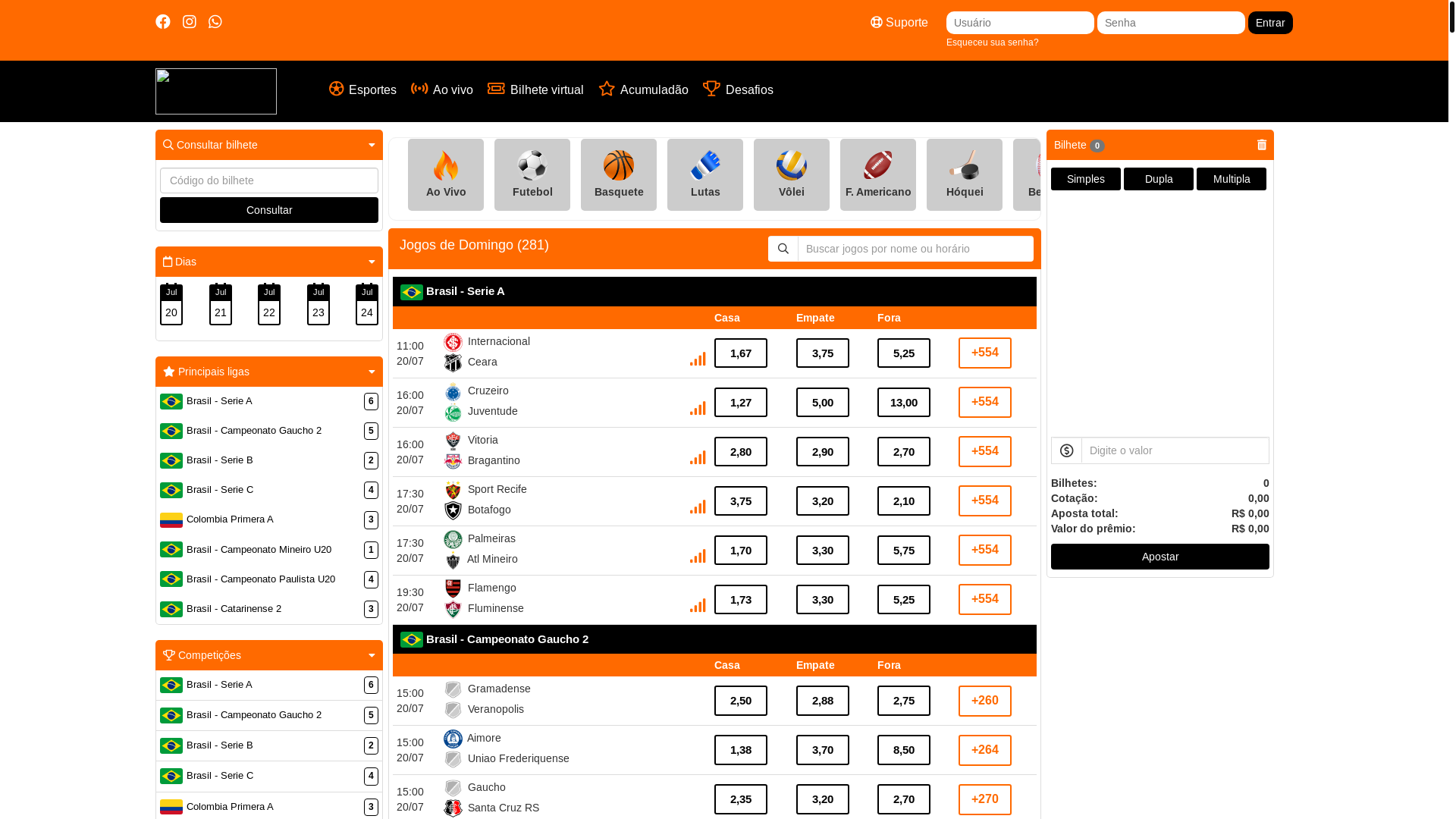 website screenshot of https://betsviva.vip/