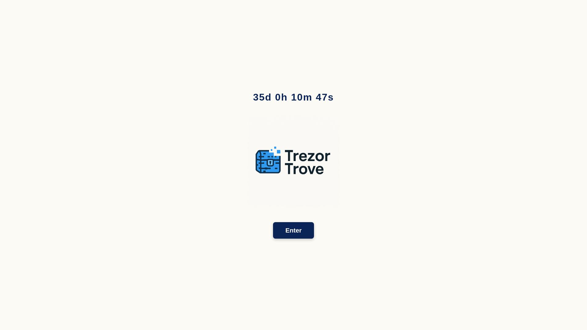website screenshot of https://trezortrove.pages.dev/