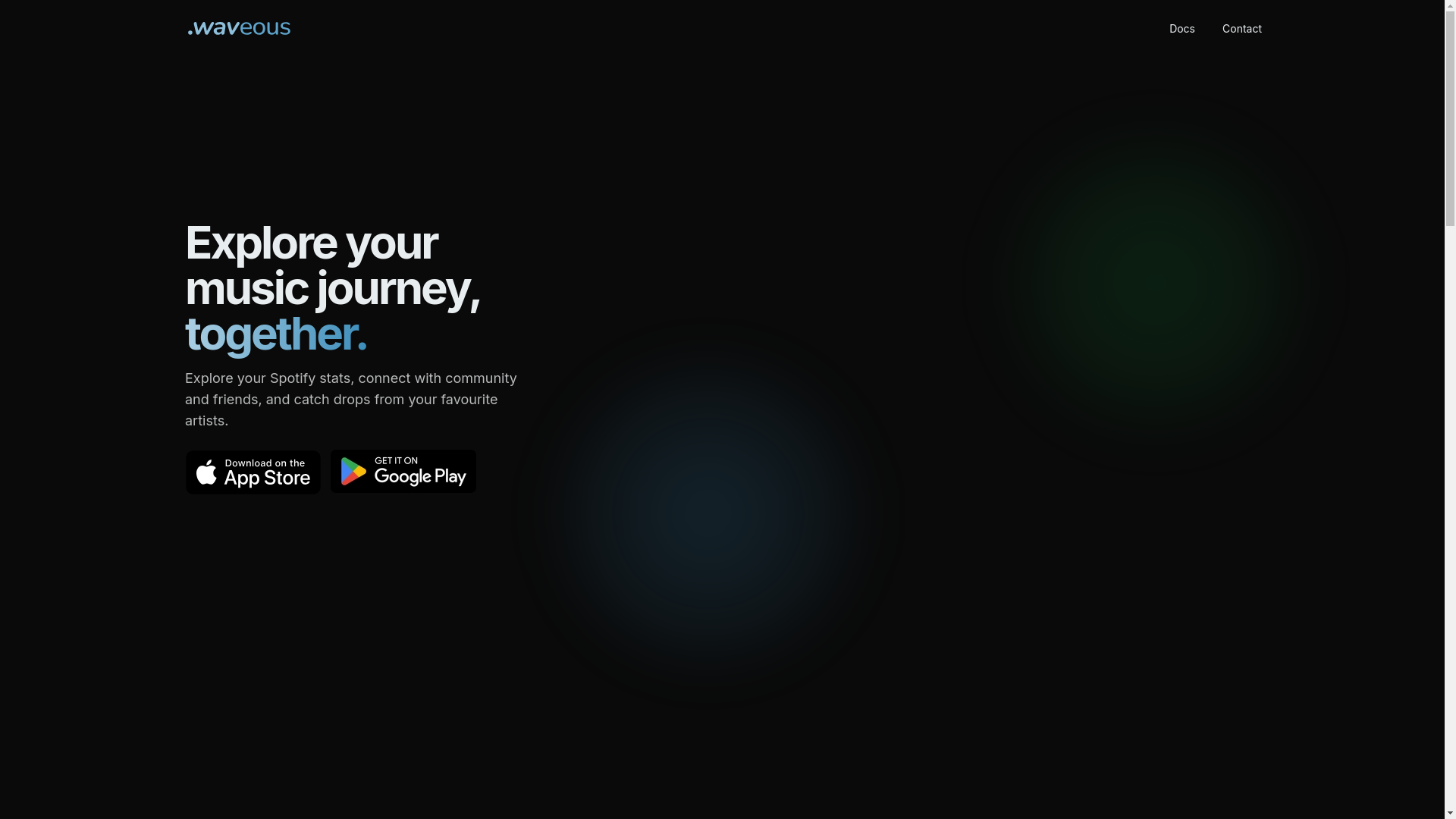 website screenshot of https://waveous-web.pages.dev/