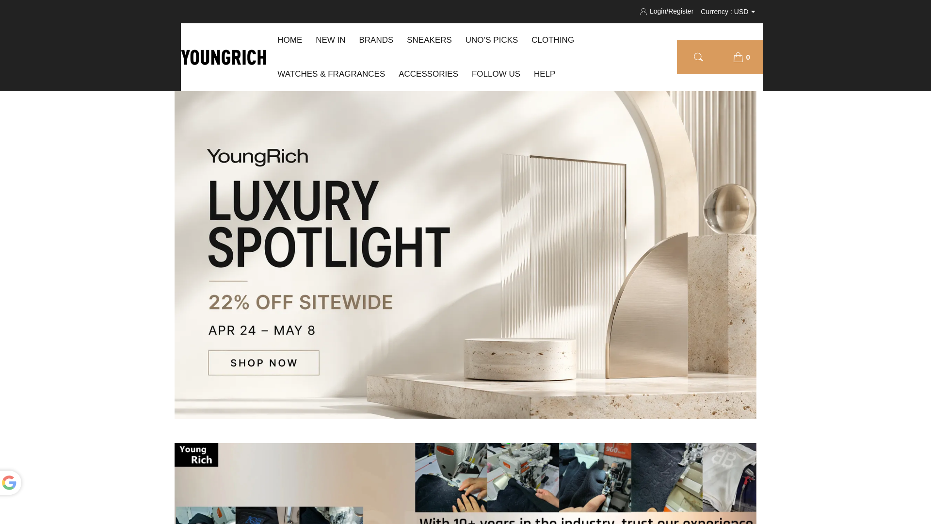 website screenshot of https://www.youngrich.co/?utm_source=link&parent_user_id=14088684