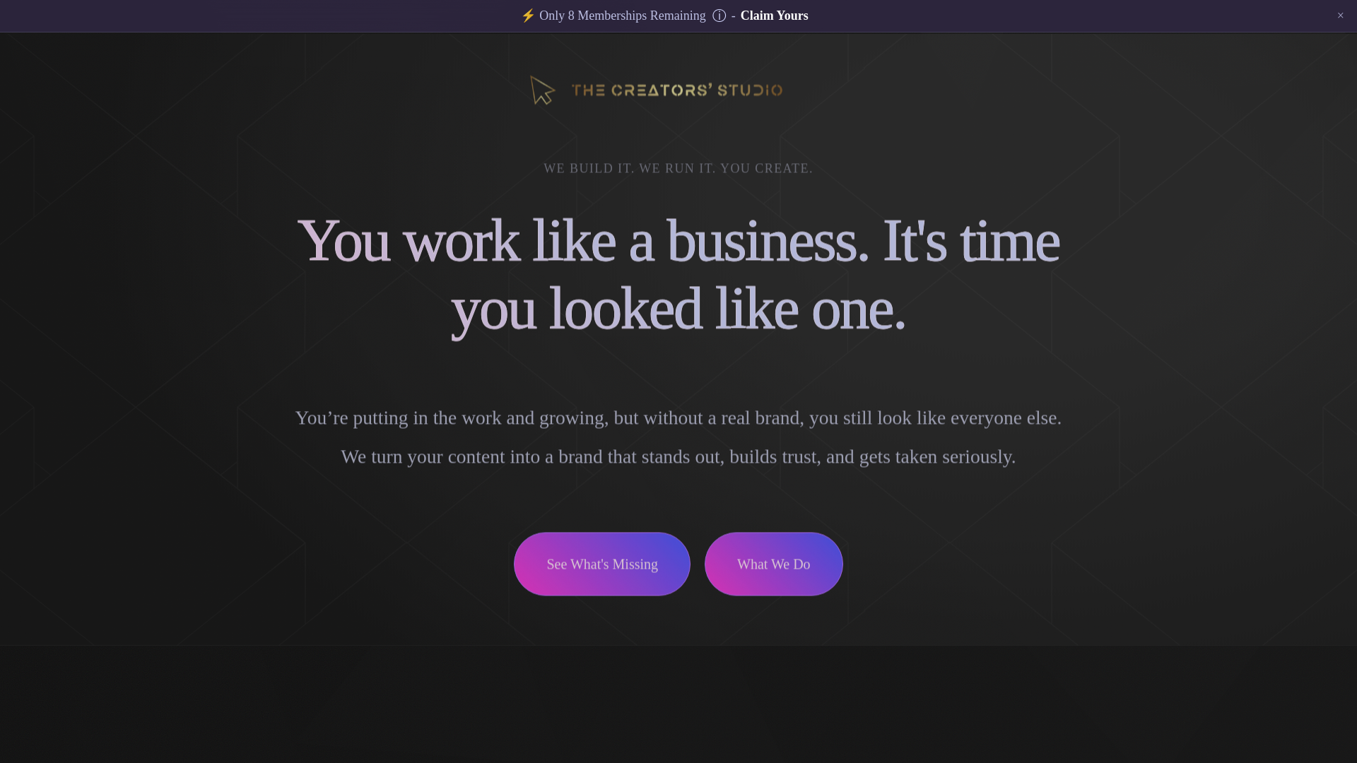 website screenshot of https://business-website-frontend.pages.dev/