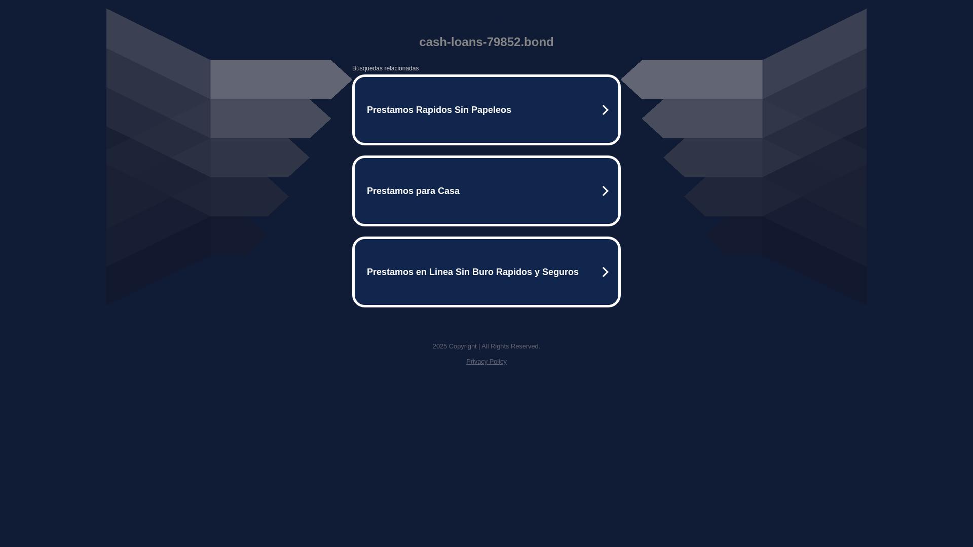 website screenshot of https://cash-loans-79852.bond/