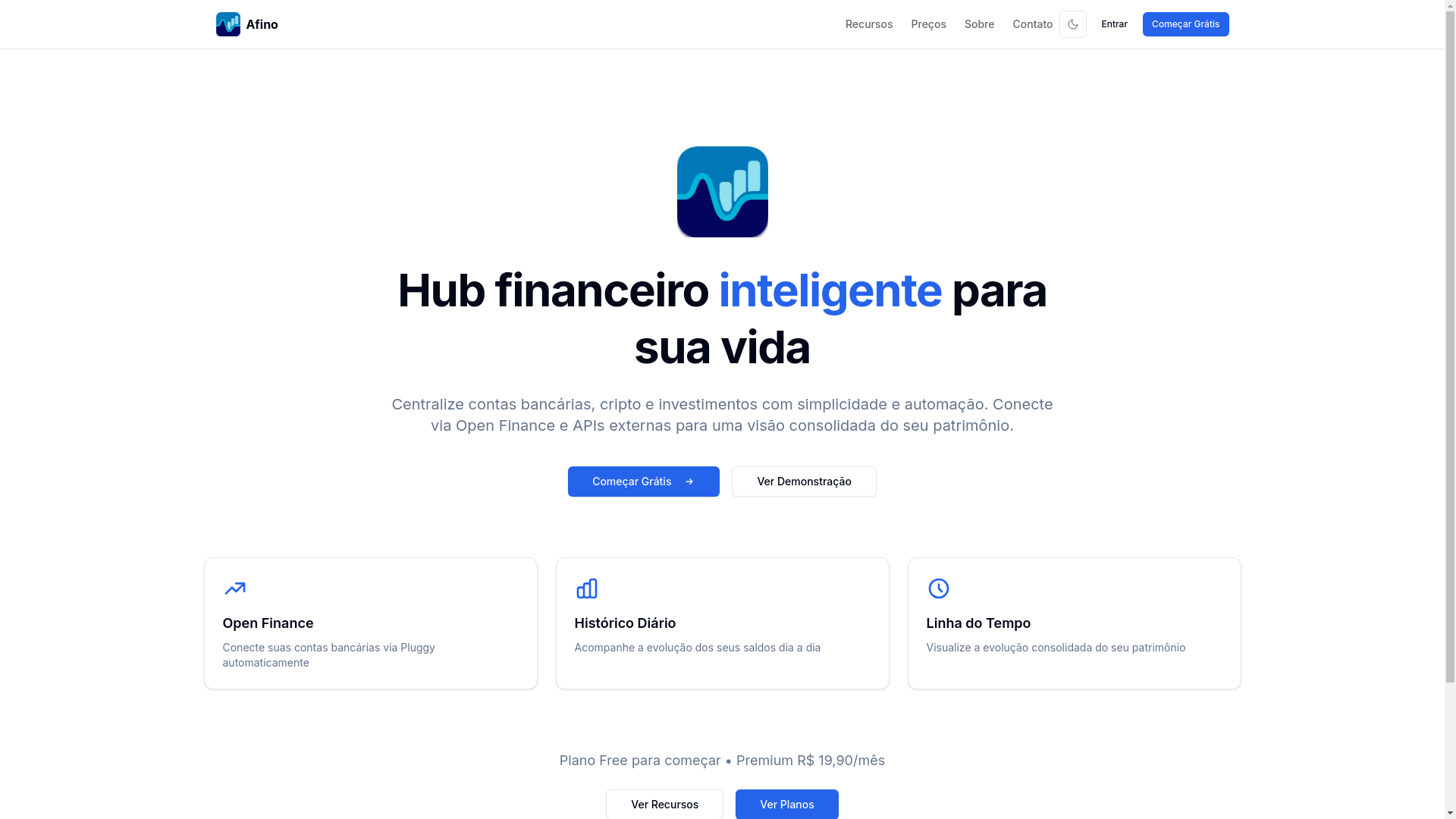 website screenshot of https://afino-web-preview.pages.dev/