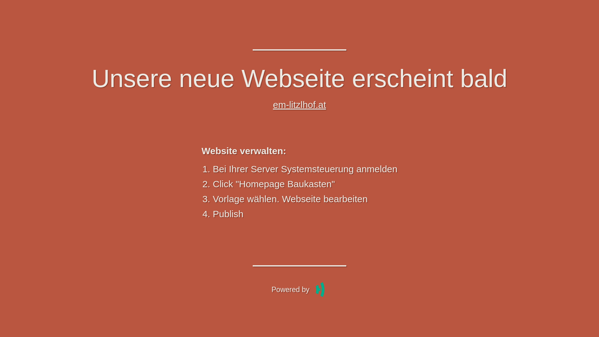 website screenshot of https://em-litzlhof.at/
