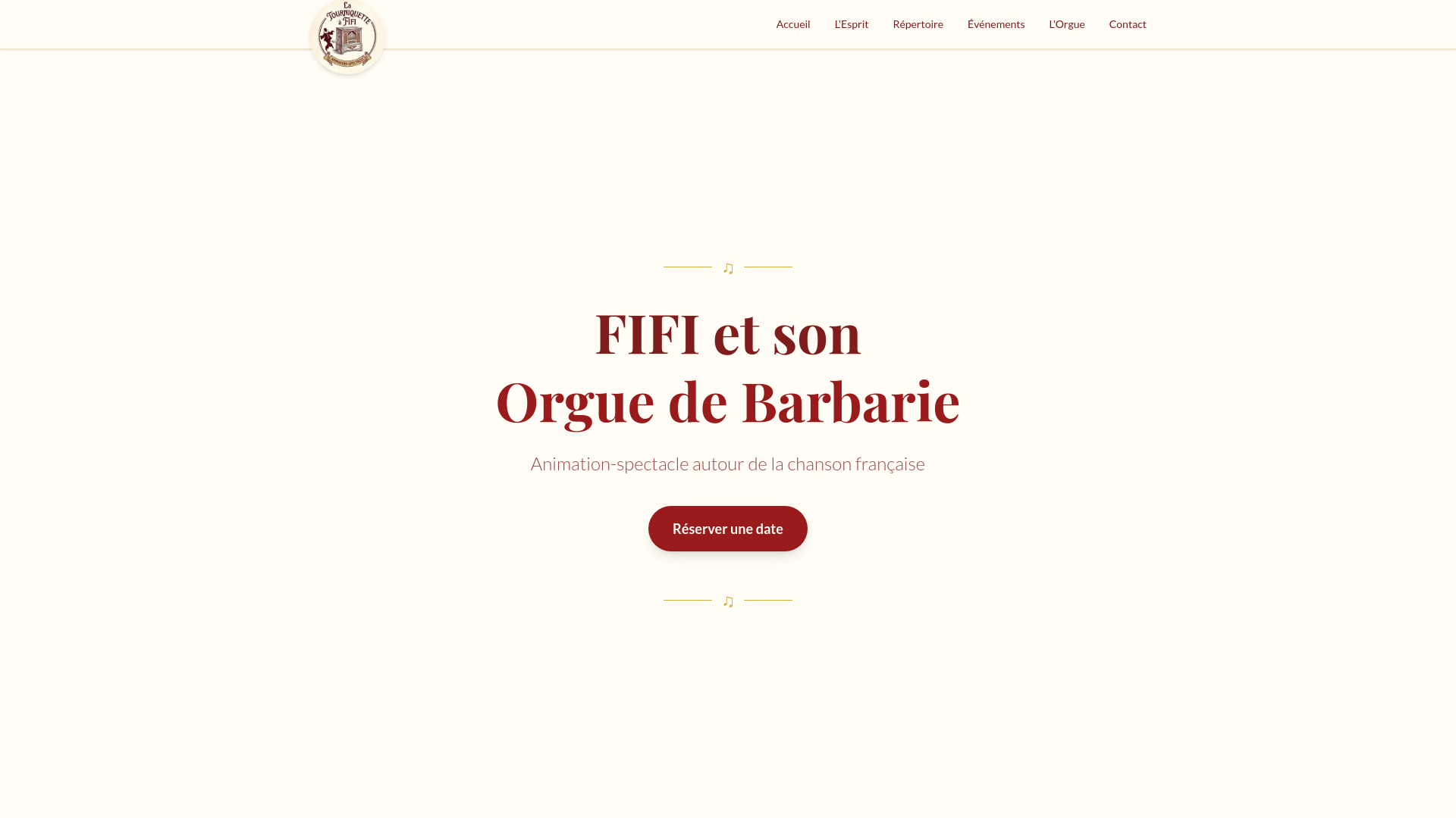 website screenshot of https://latourniquetteafifi.fr