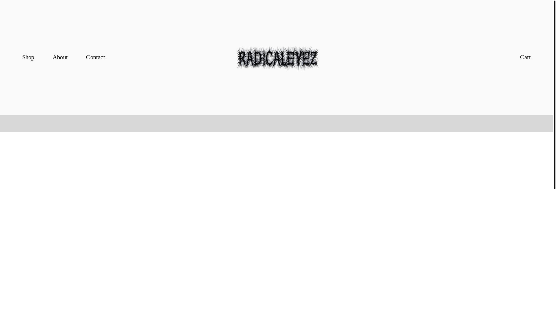 website screenshot of https://radicaleyez.com/