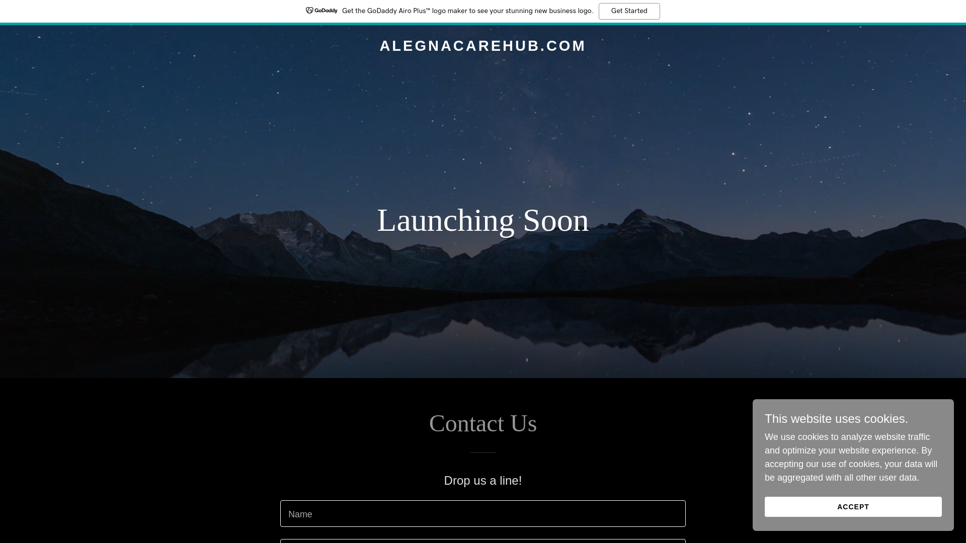 website screenshot of https://alegnacarehub.com/
