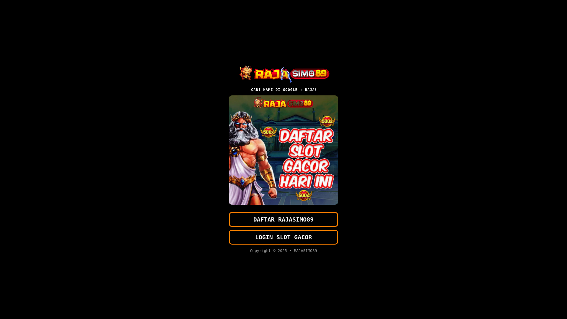 website screenshot of https://link-rajasimo89.pages.dev/