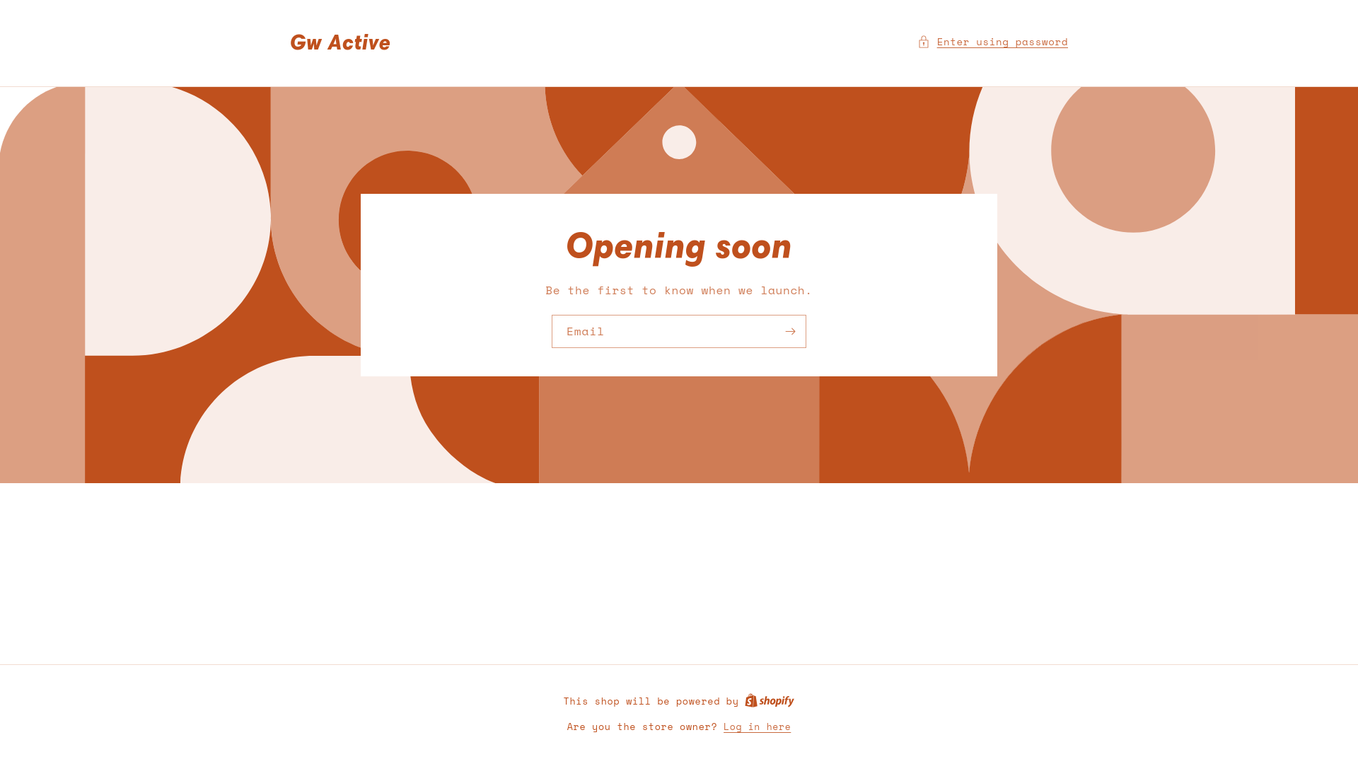 website screenshot of https://gwactive.org/