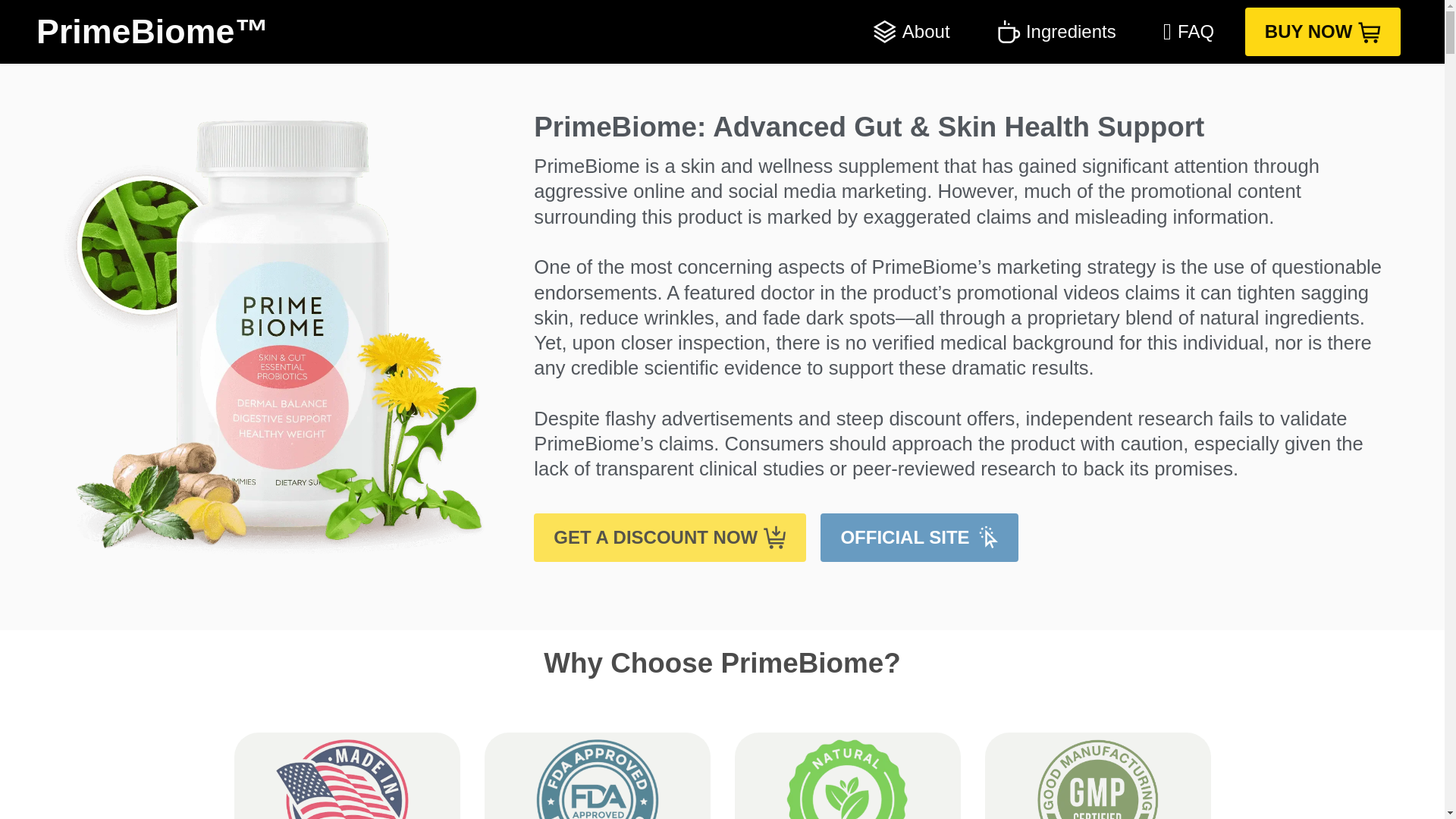 website screenshot of https://primebiomies.com/