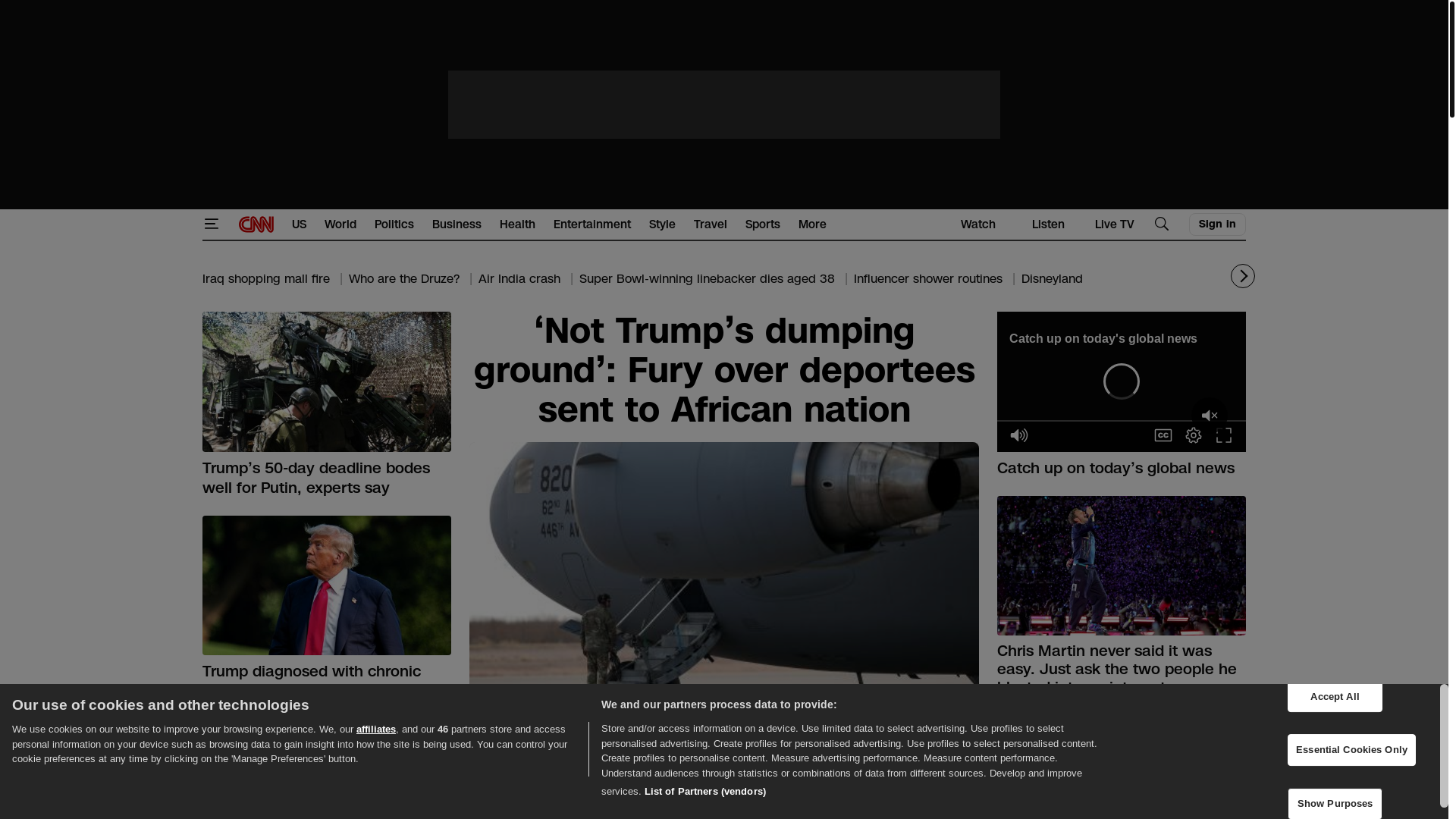 website screenshot of https://cnn.com/