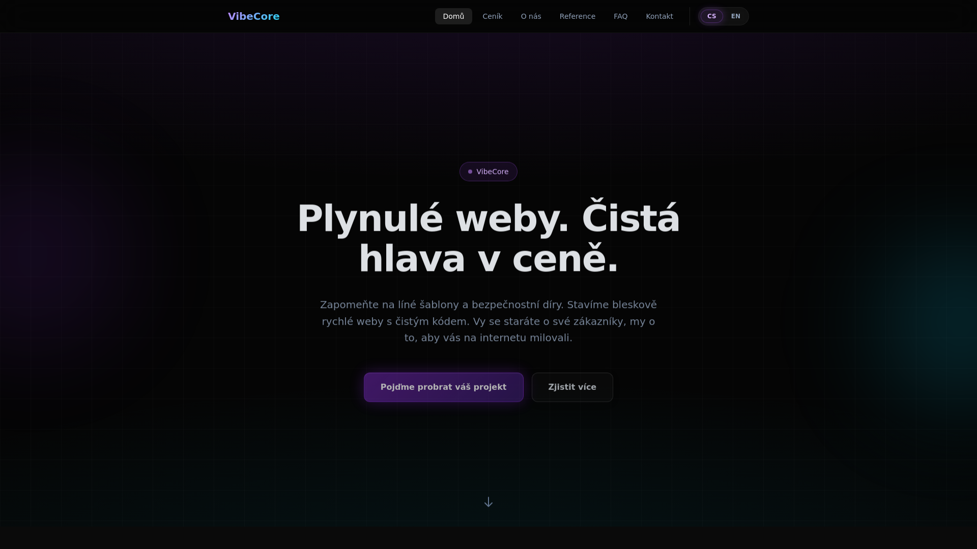 website screenshot of https://vibe-core.pages.dev/
