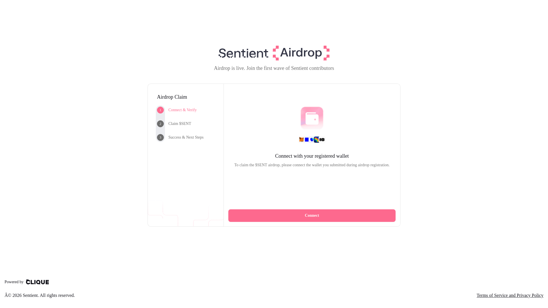 website screenshot of https://sent-sentient.xyz/