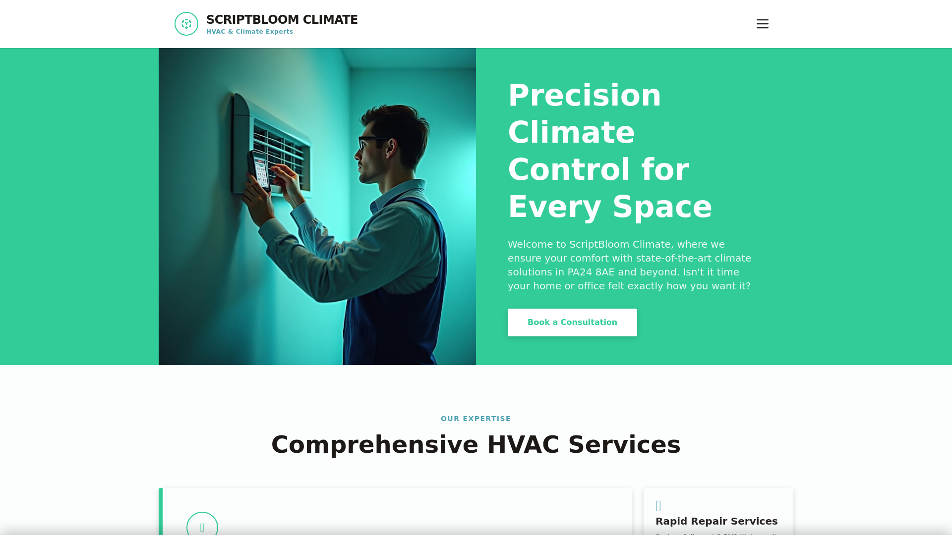 website screenshot of https://scrougecloud.digital