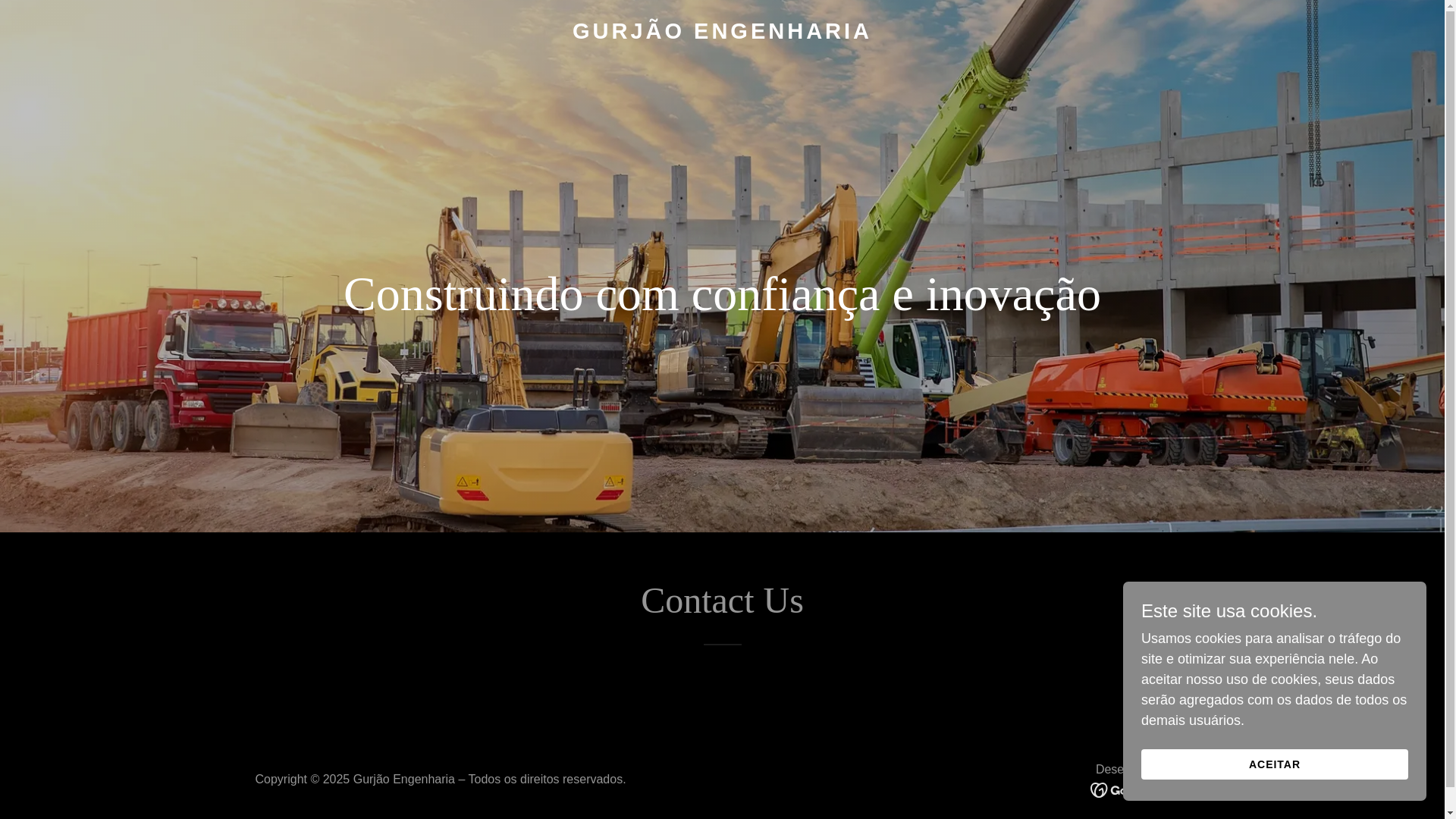website screenshot of https://gurjaoengenharia.com/
