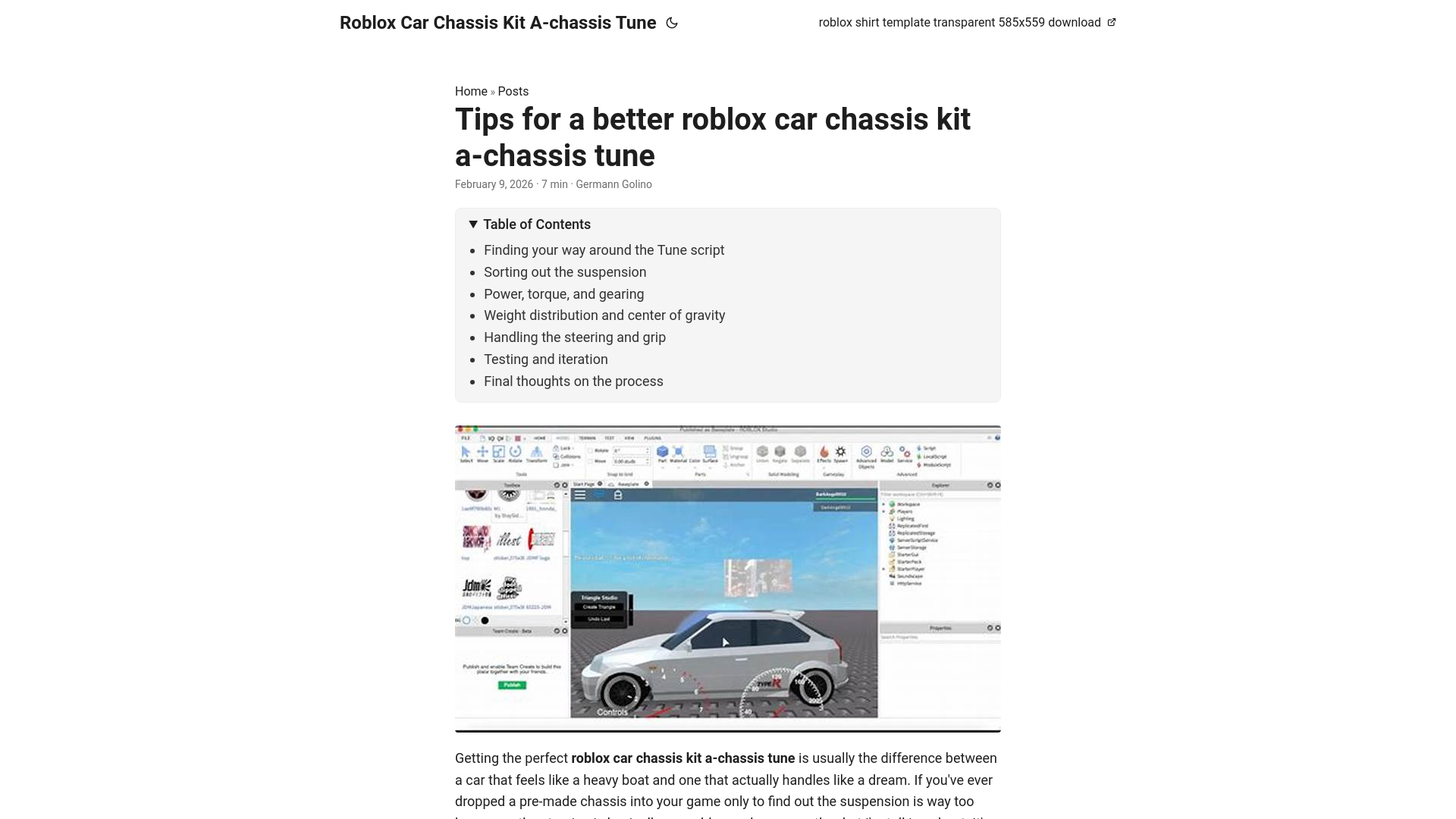 website screenshot of https://roblox-car-chassis-kit-a-chassis-tune.pages.dev/