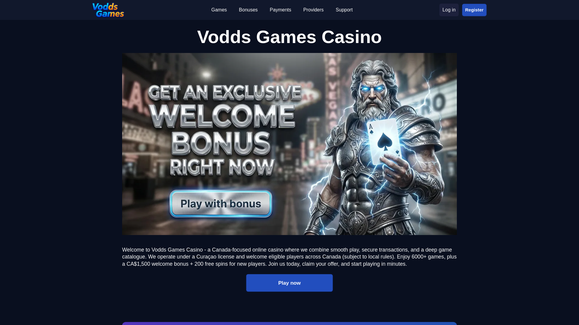 website screenshot of https://voddsgames-ca-43617.pages.dev/