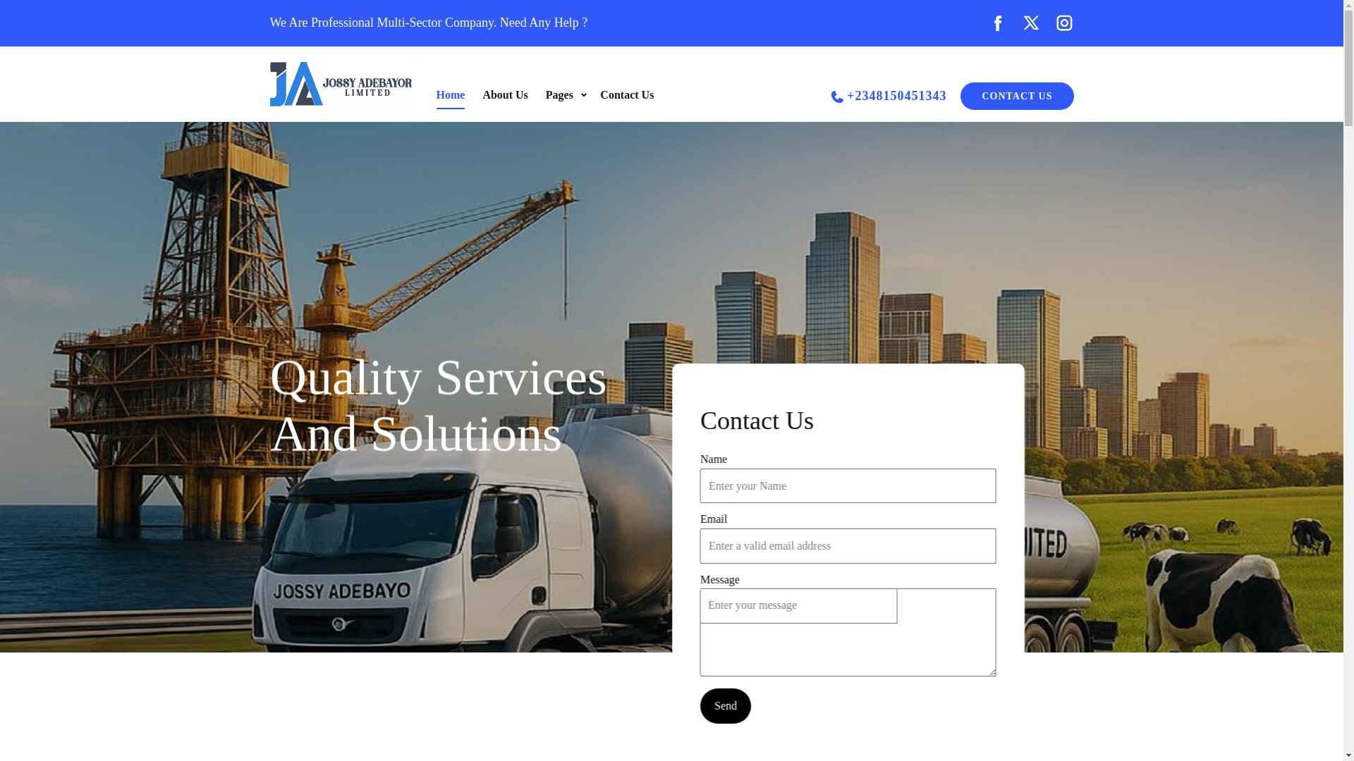 website screenshot of https://jossyadebayor1.pages.dev/