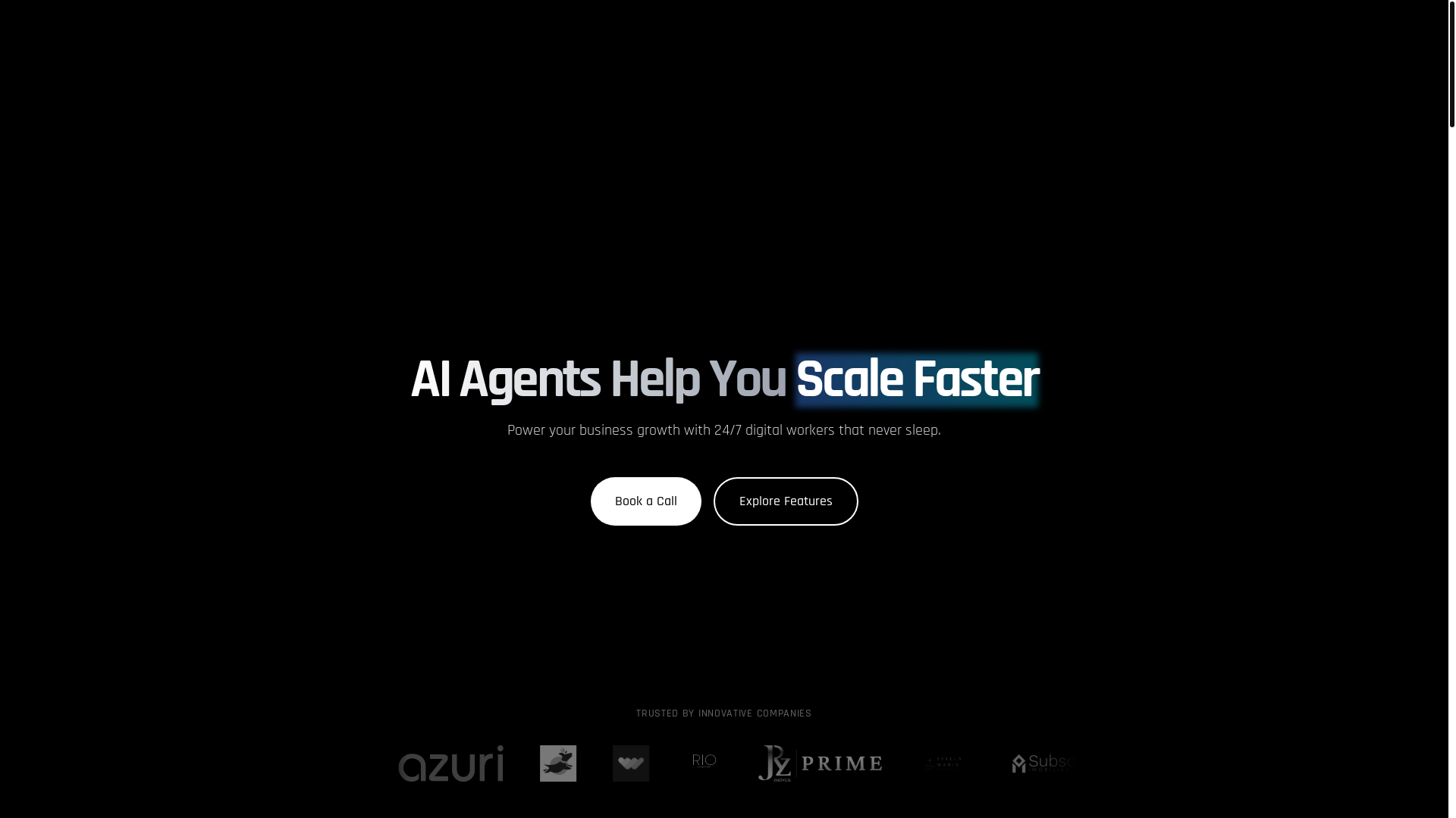 website screenshot of https://teamintelligents.com/