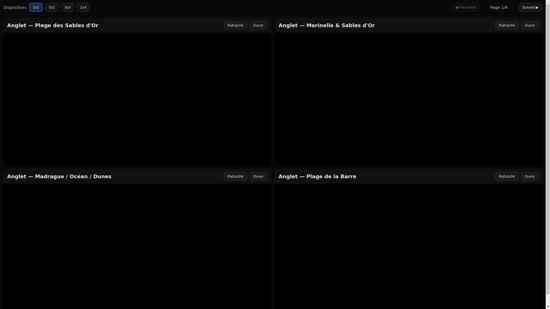 website screenshot of https://surf-dashboard.pages.dev/