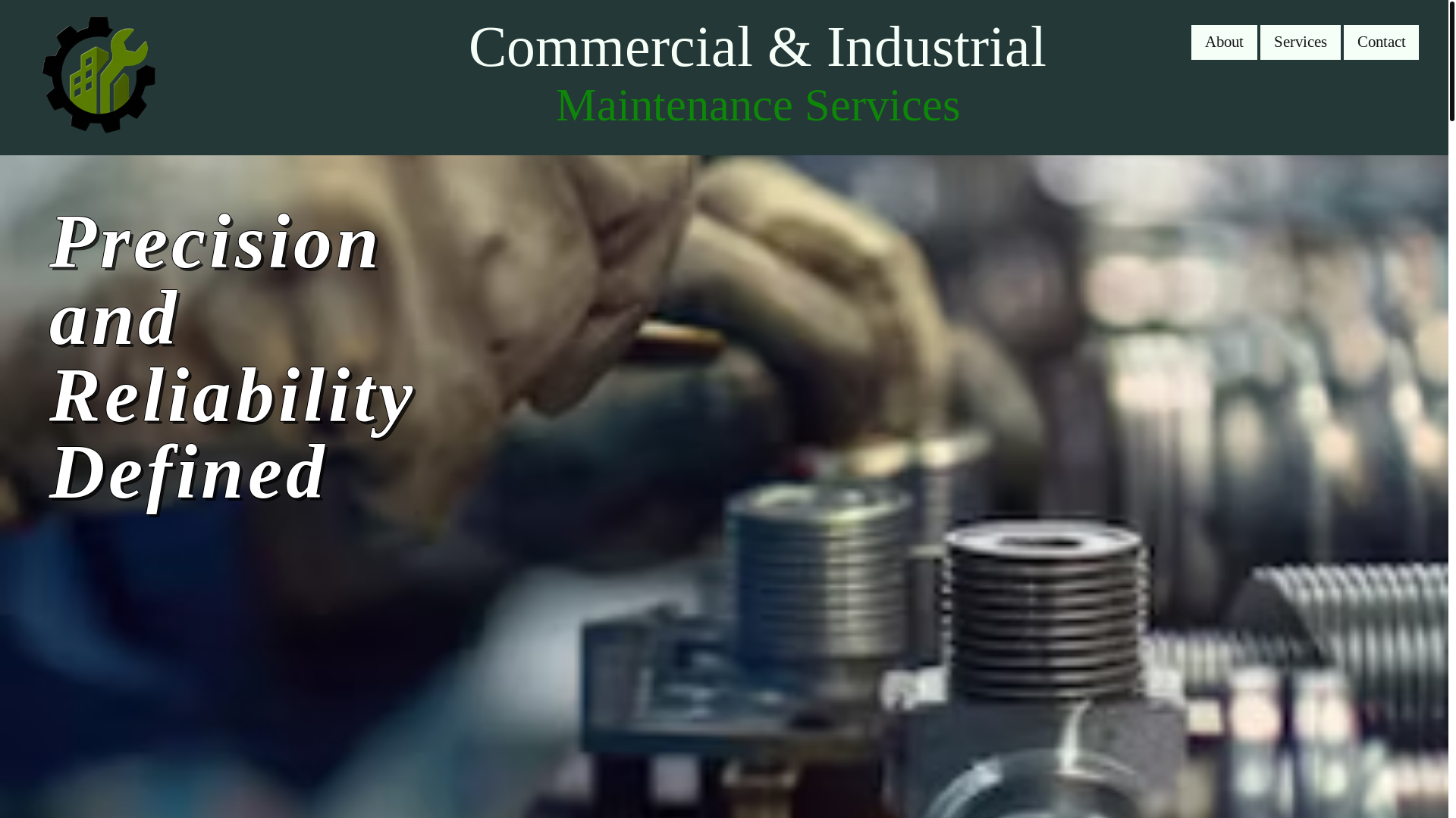 website screenshot of https://cimaintenancellc.com/