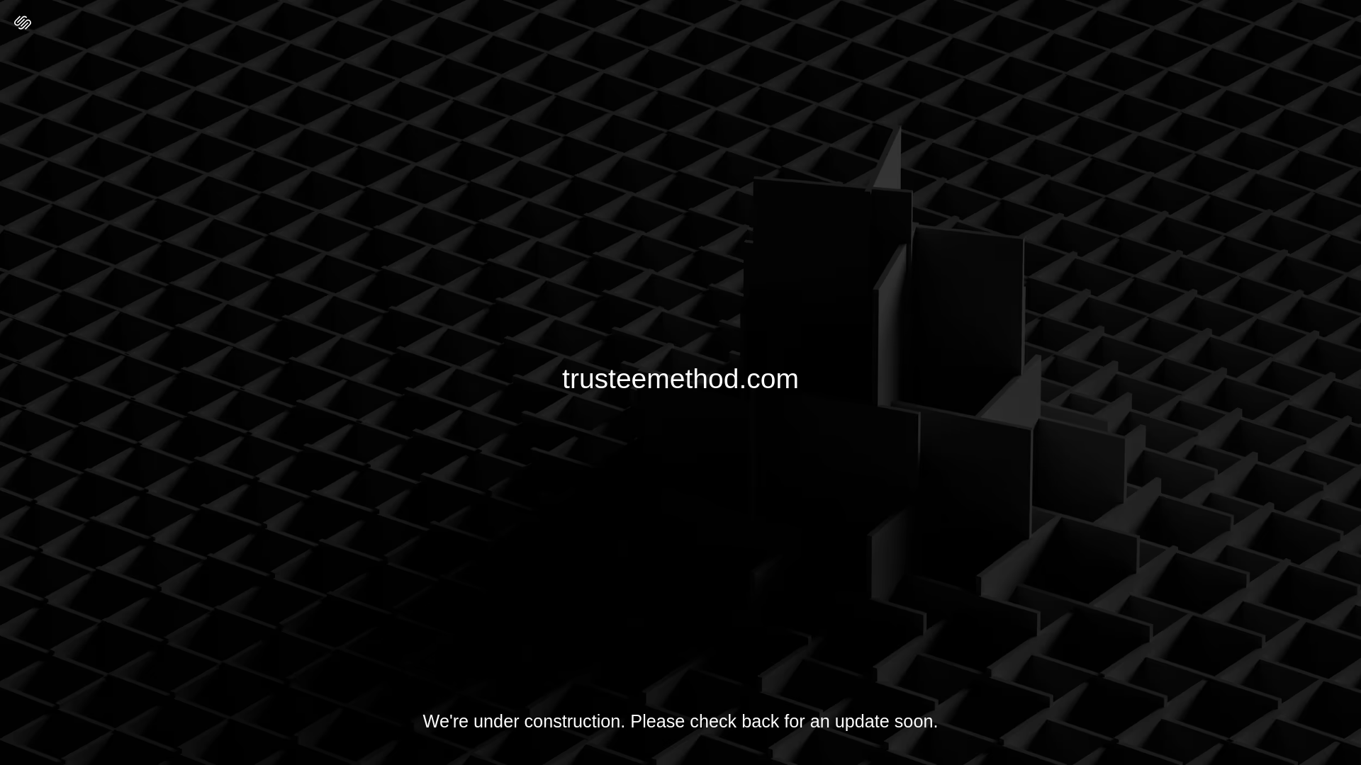 website screenshot of https://trusteemethod.com/