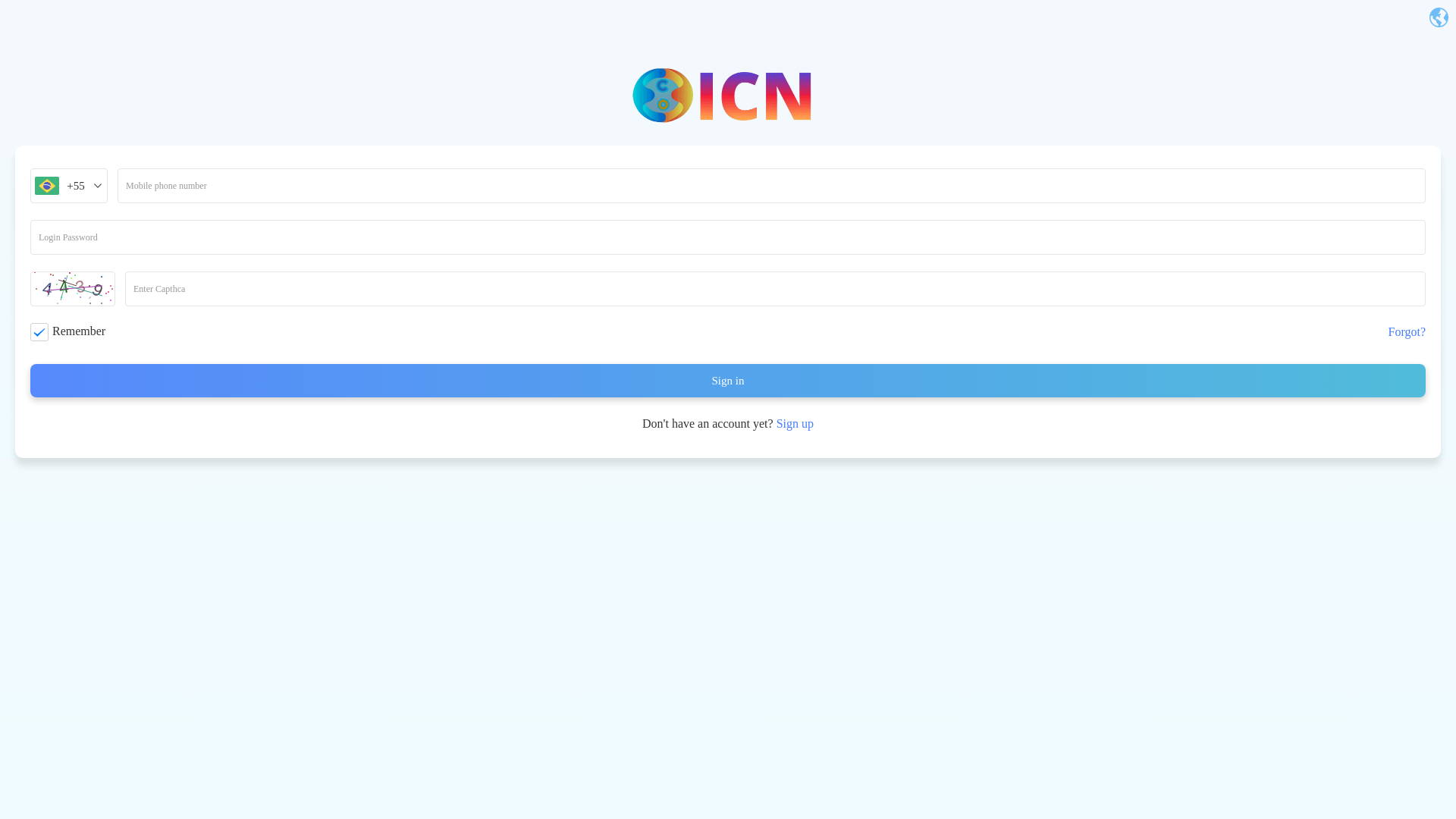website screenshot of https://icnquant.com/