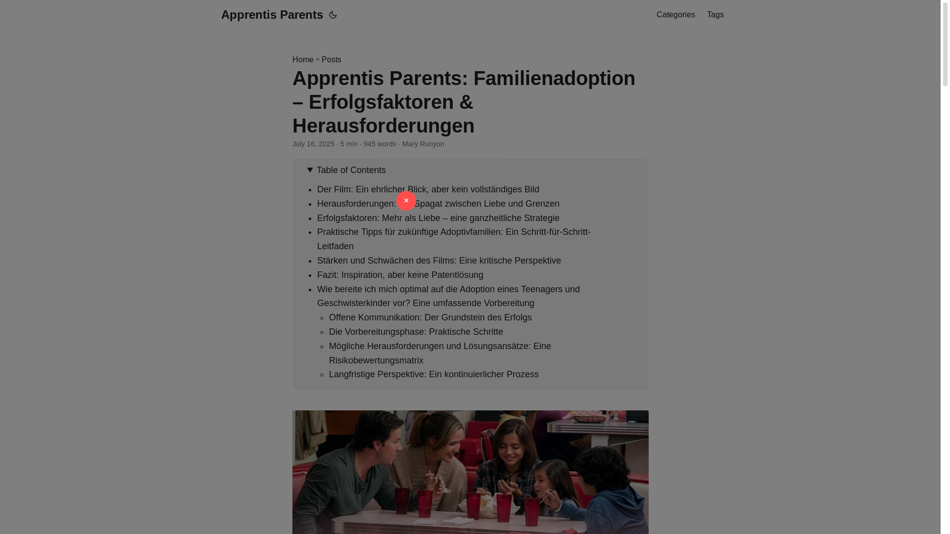 website screenshot of https://apprentis-parents.pages.dev/