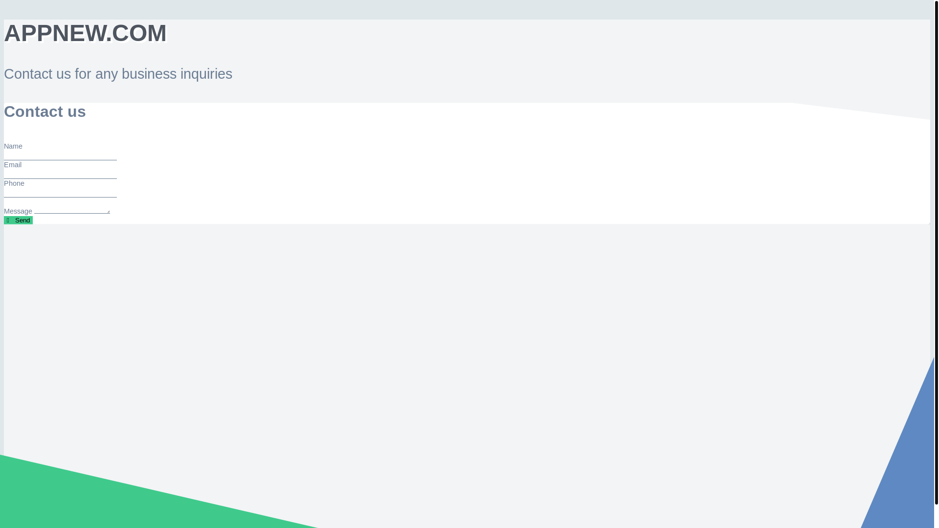 website screenshot of https://appnew.com/help/