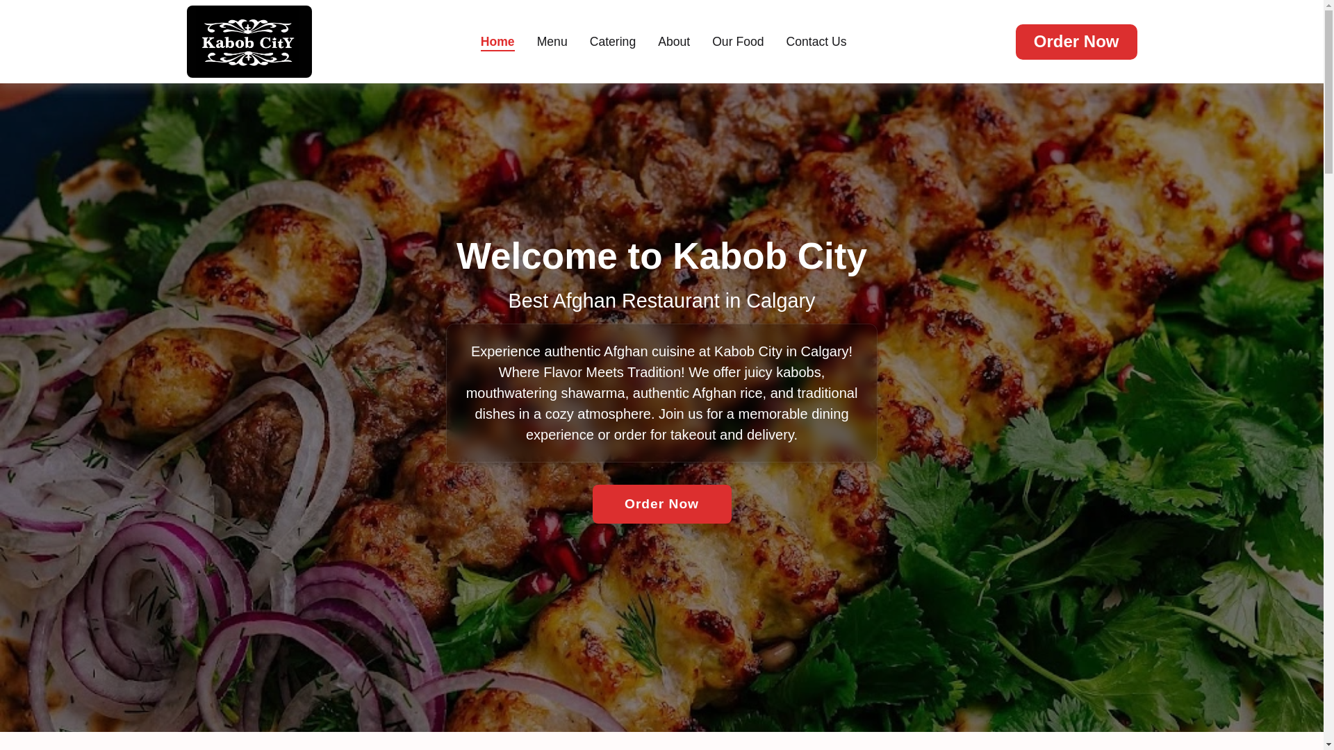 website screenshot of https://kabob-city.pages.dev/