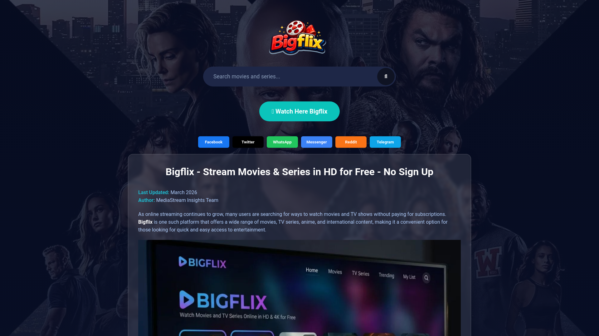 website screenshot of https://bigflix-v01.pages.dev/