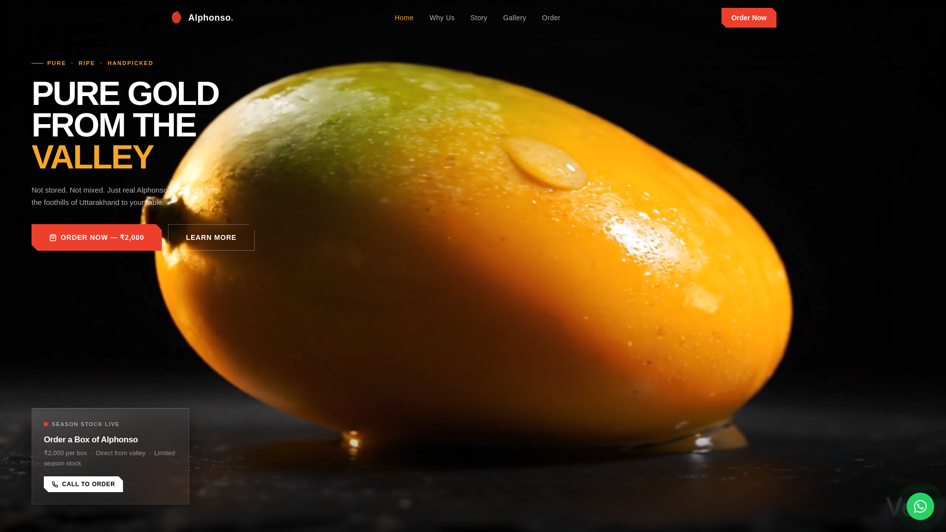 website screenshot of https://alphonsovalley.pages.dev/