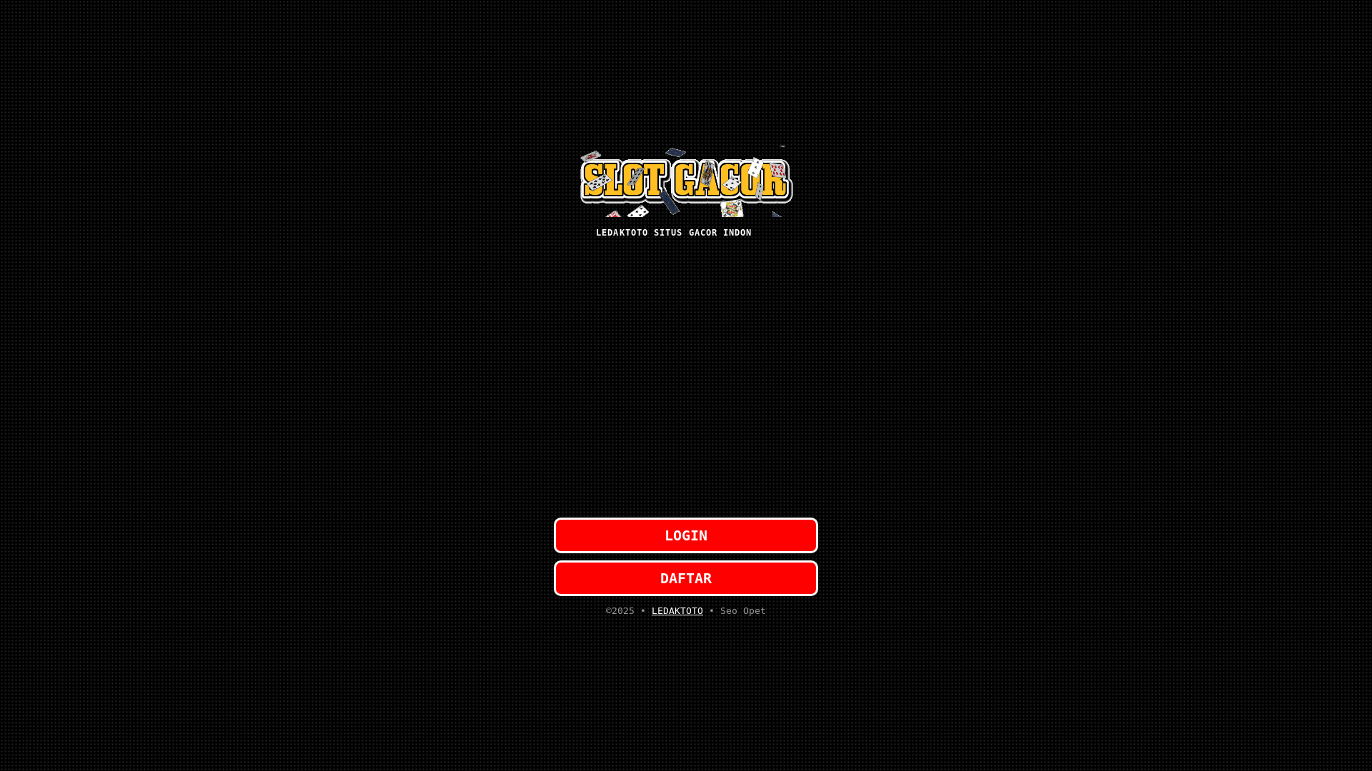 website screenshot of https://ledaktoto.pages.dev/